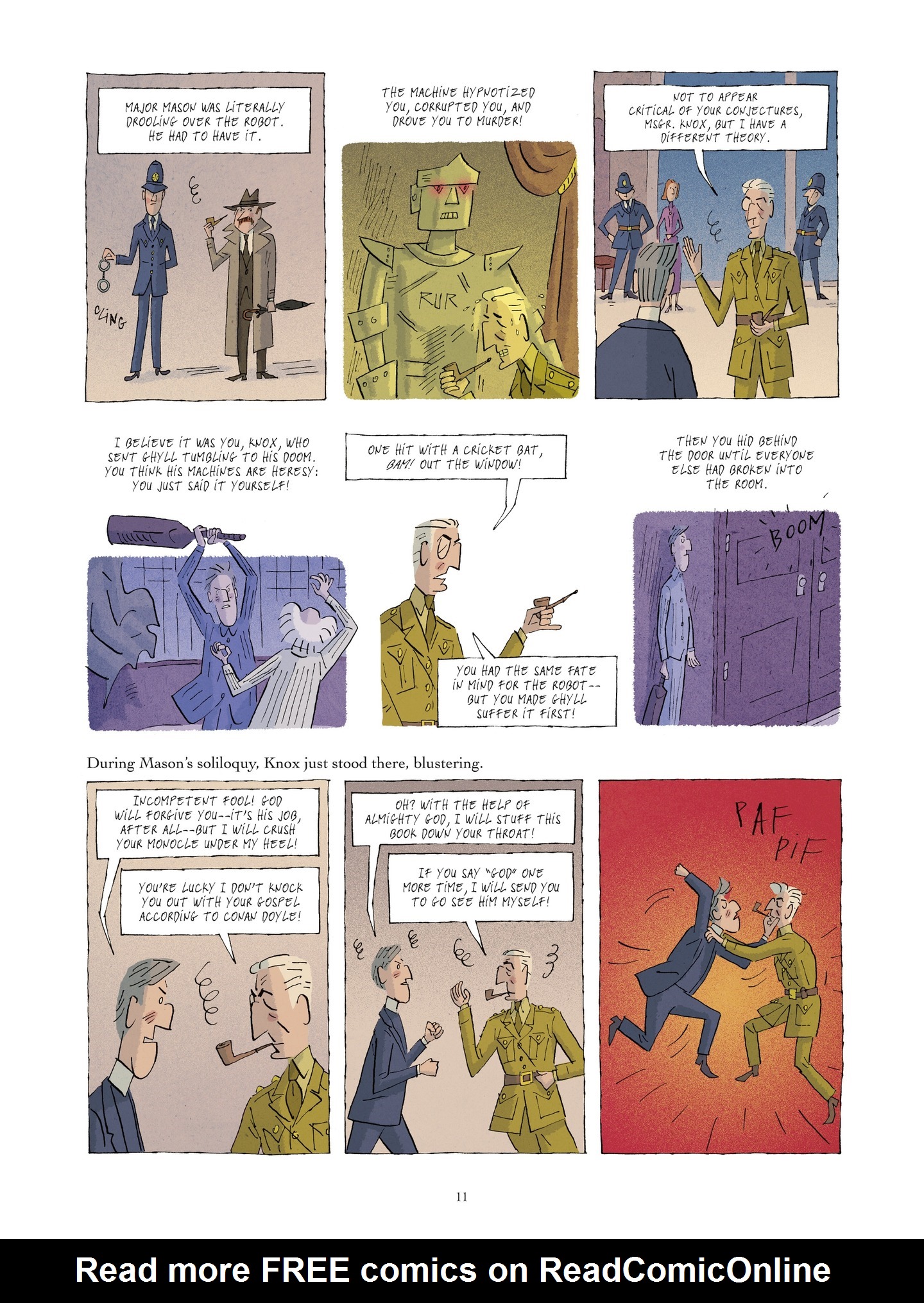 Read online The Detection Club comic -  Issue #2 - 9