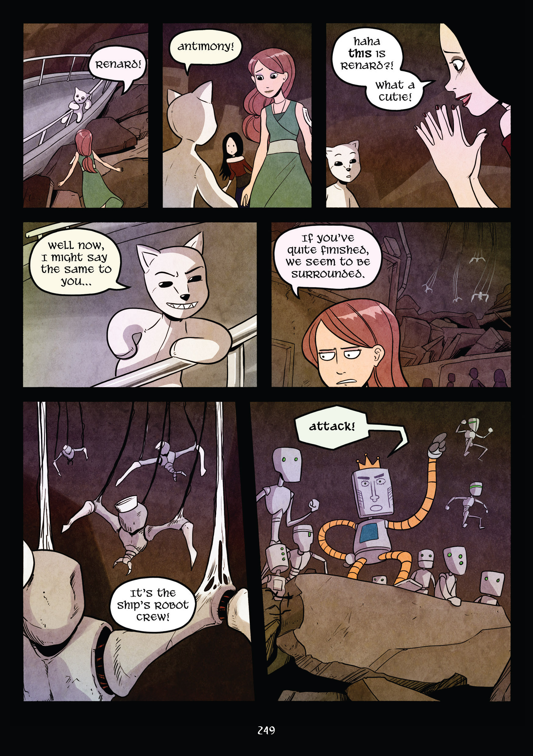 Read online Gunnerkrigg Court comic -  Issue # TPB 5 (Part 3) - 49