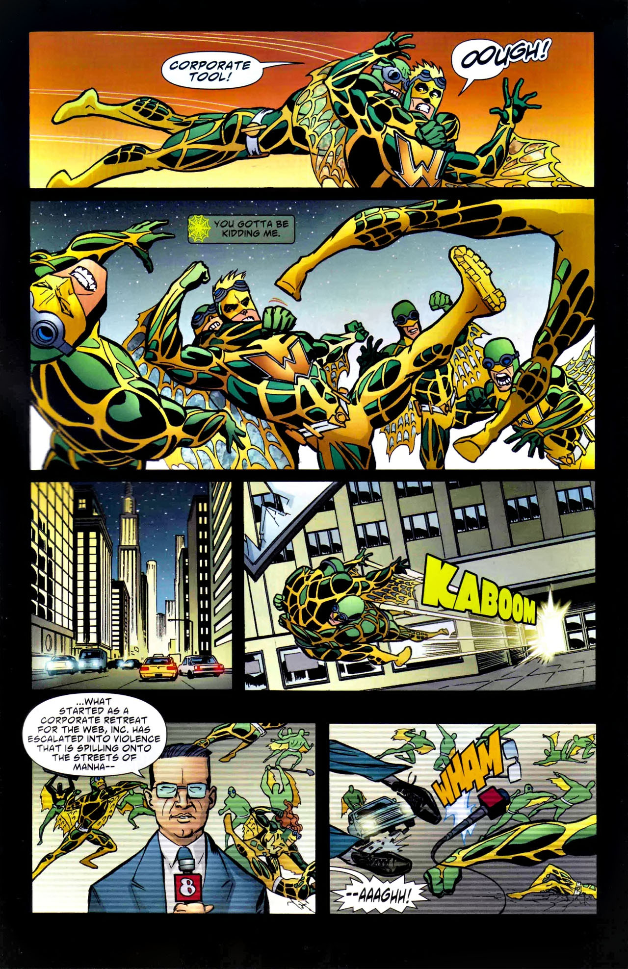 Read online The Web comic -  Issue #3 - 10