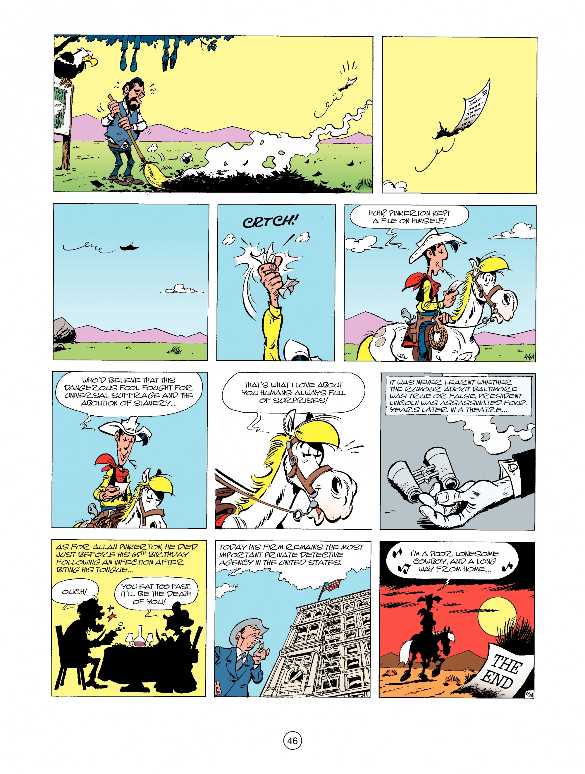 Read online A Lucky Luke Adventure comic -  Issue #31 - 46