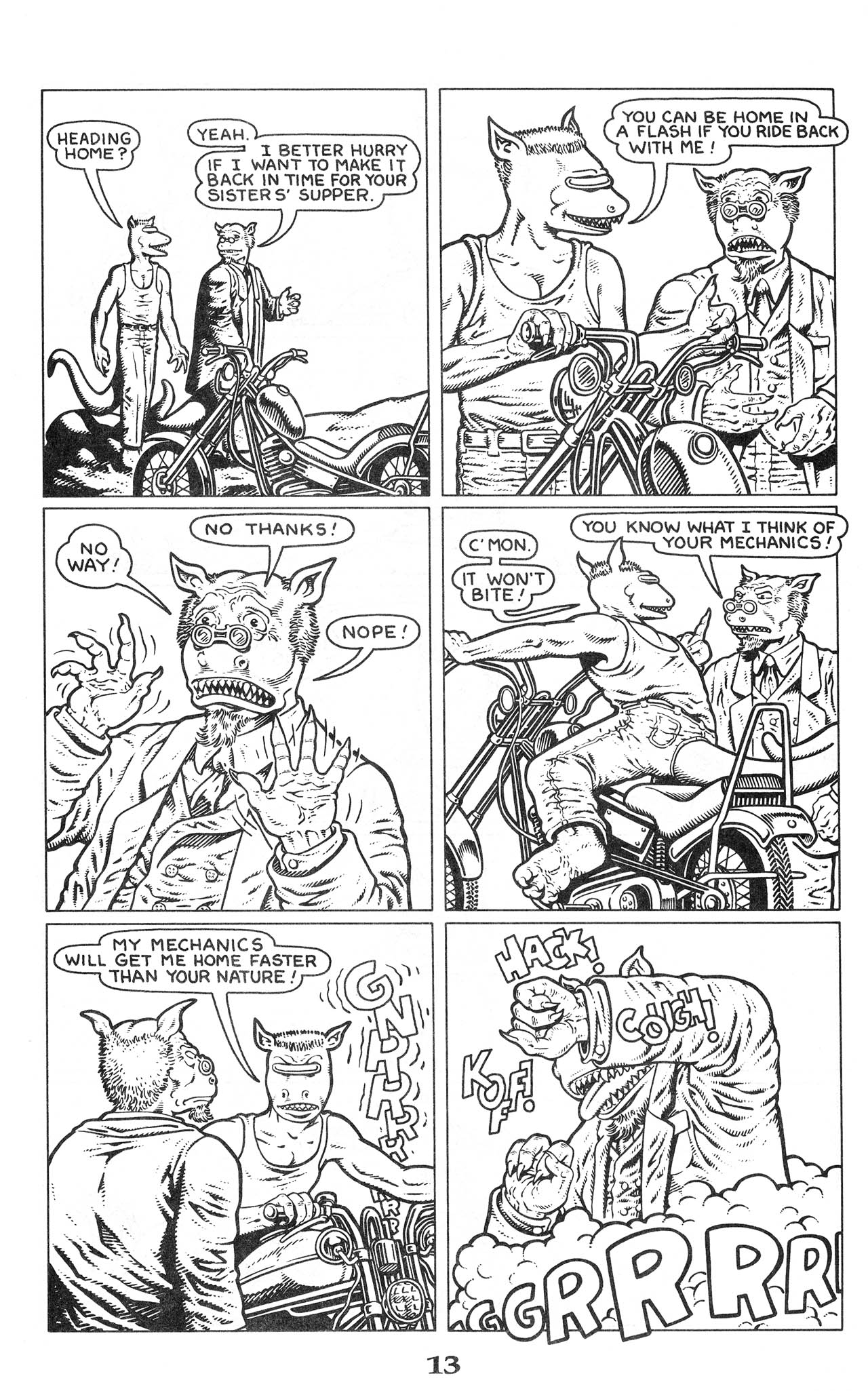 Read online Critters comic -  Issue #21 - 15