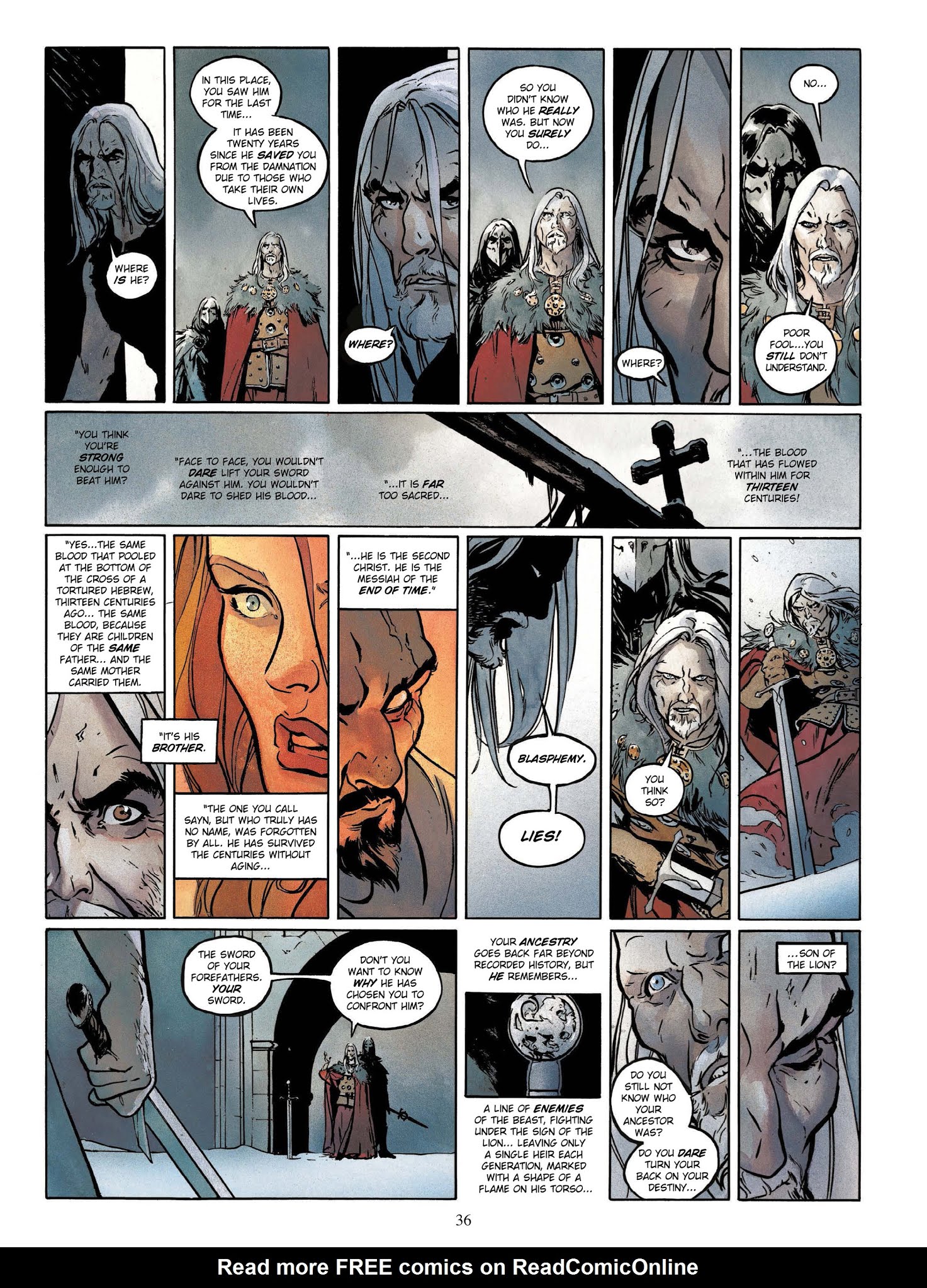 Read online The Third Testament comic -  Issue #4 - 36