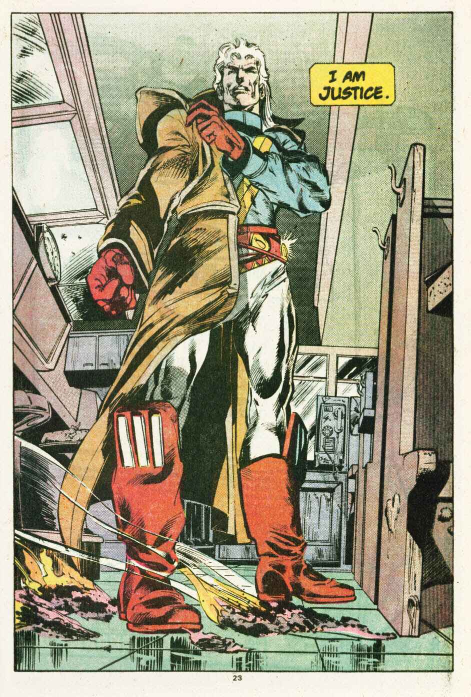 Read online Justice (1986) comic -  Issue #12 - 24