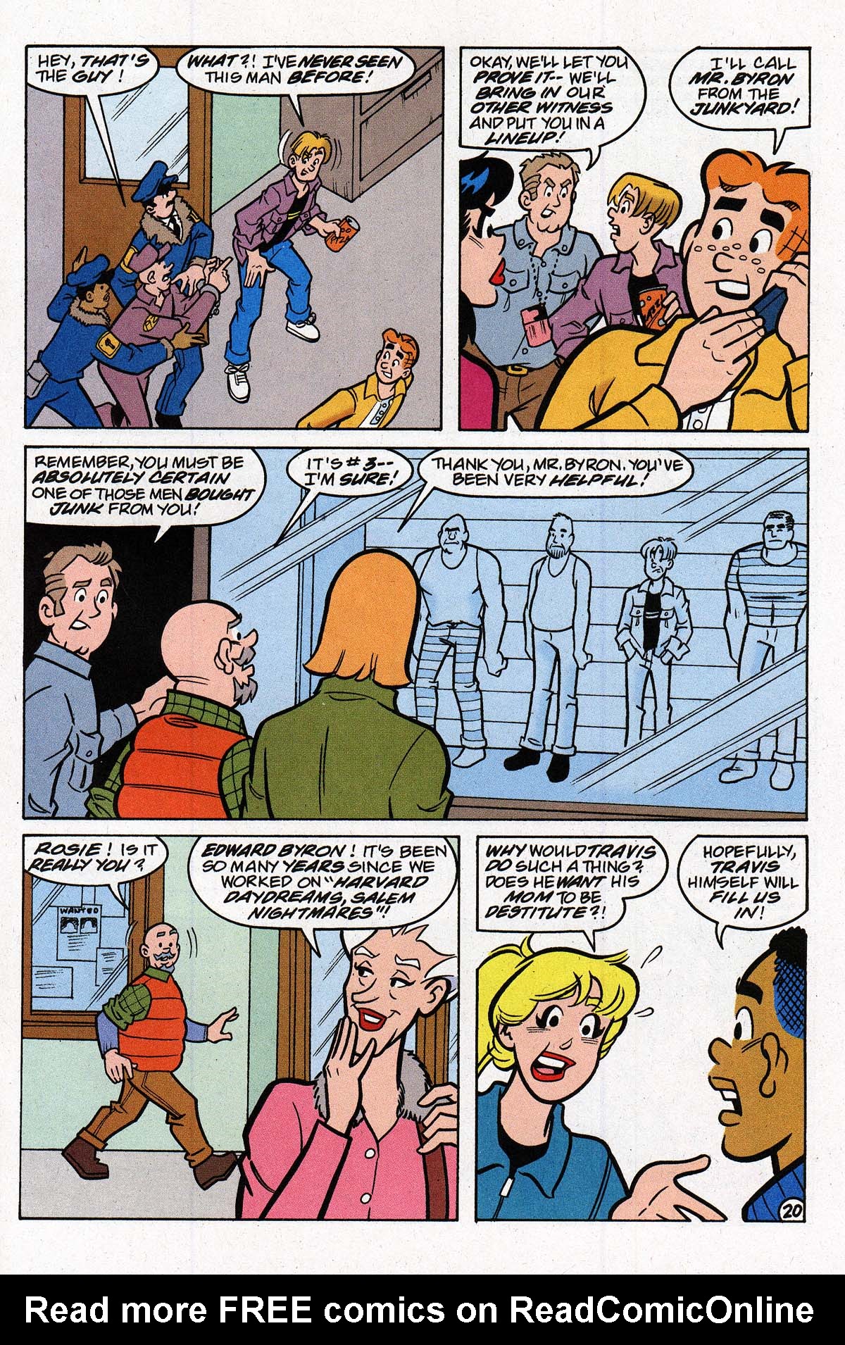 Read online Archie's Weird Mysteries comic -  Issue #27 - 27