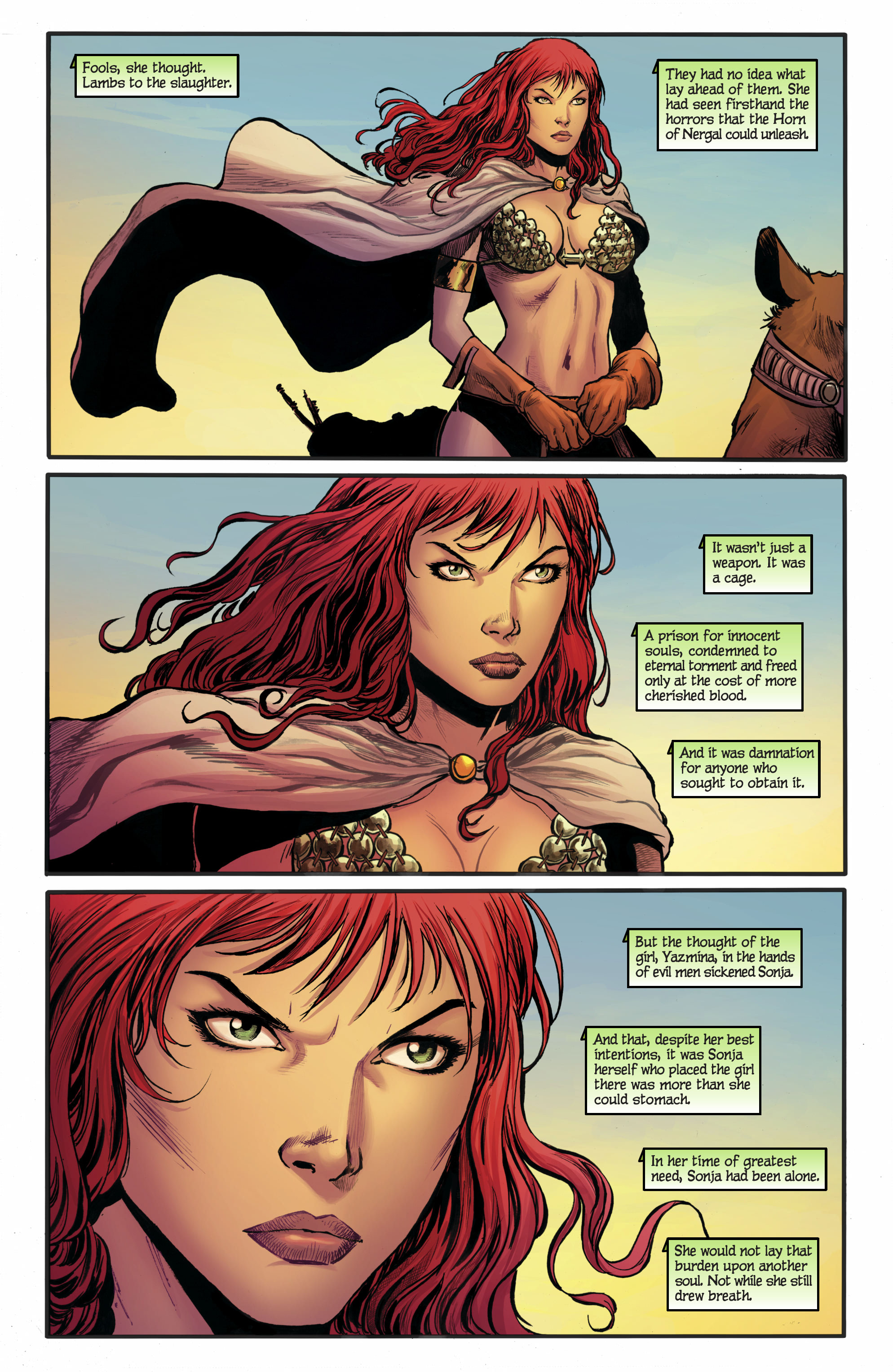 Read online Red Sonja Omnibus comic -  Issue # TPB 4 (Part 3) - 96