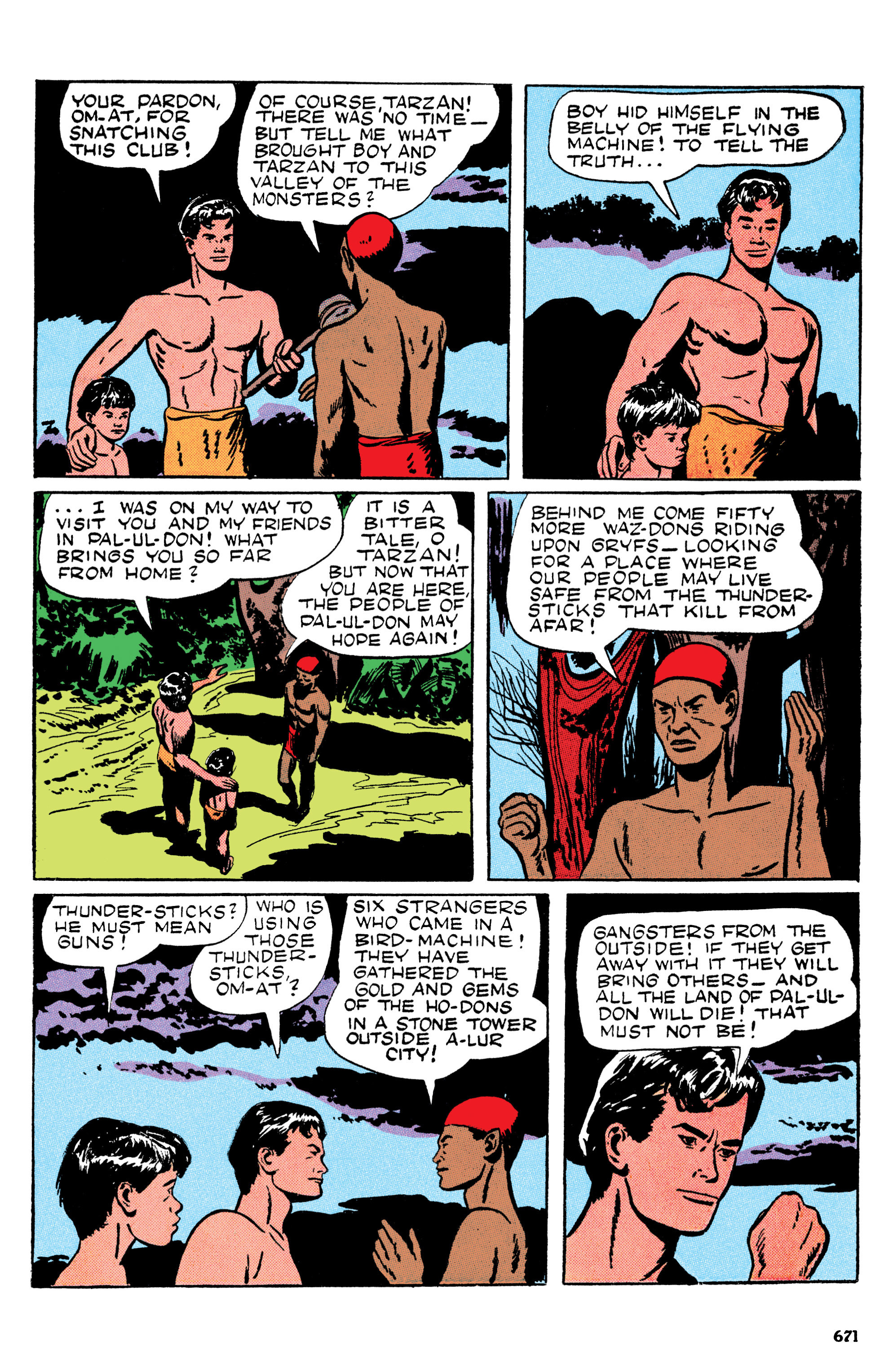 Read online Edgar Rice Burroughs Tarzan: The Jesse Marsh Years Omnibus comic -  Issue # TPB (Part 7) - 73
