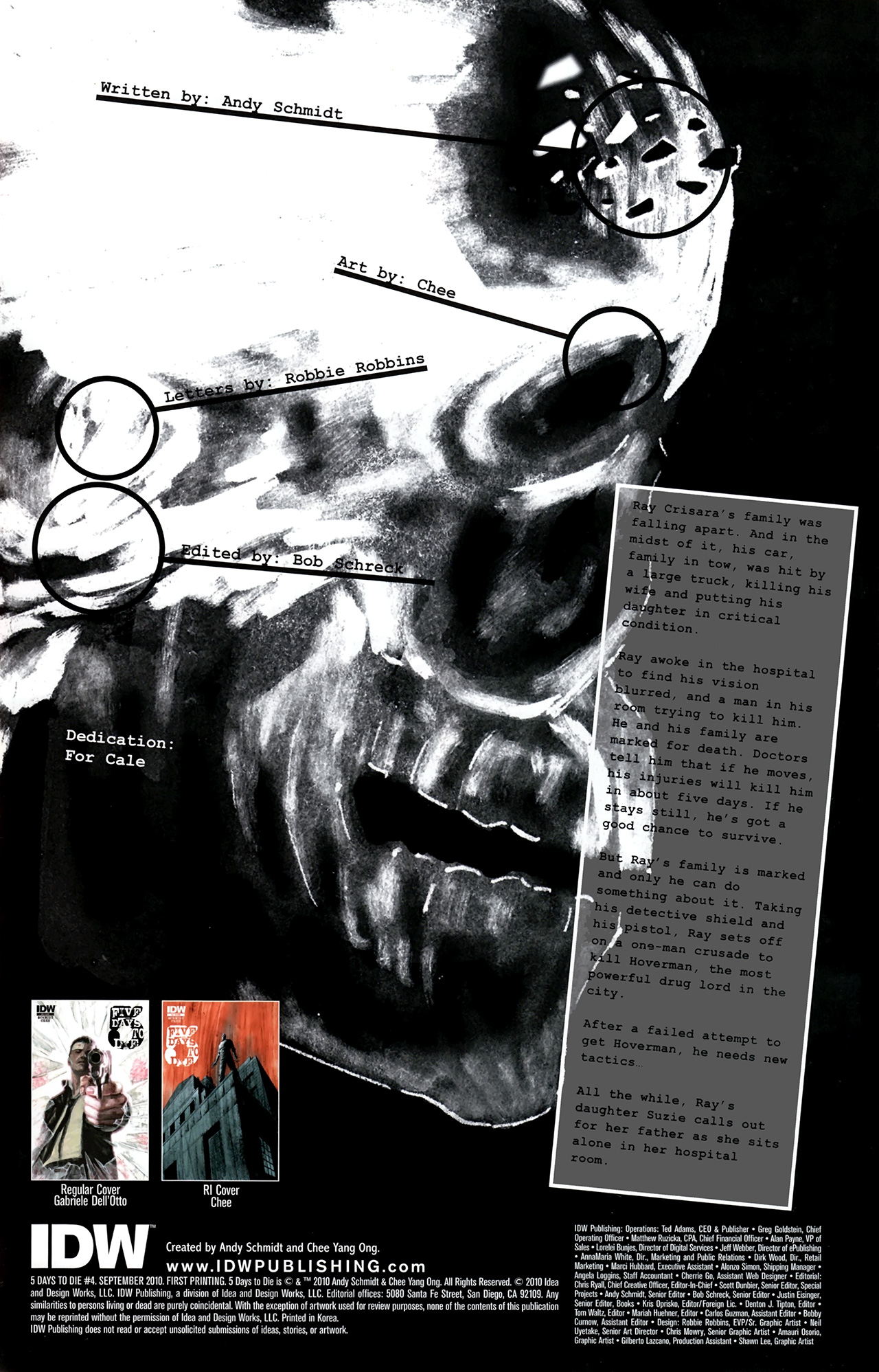 Read online 5 Days to Die comic -  Issue #4 - 2