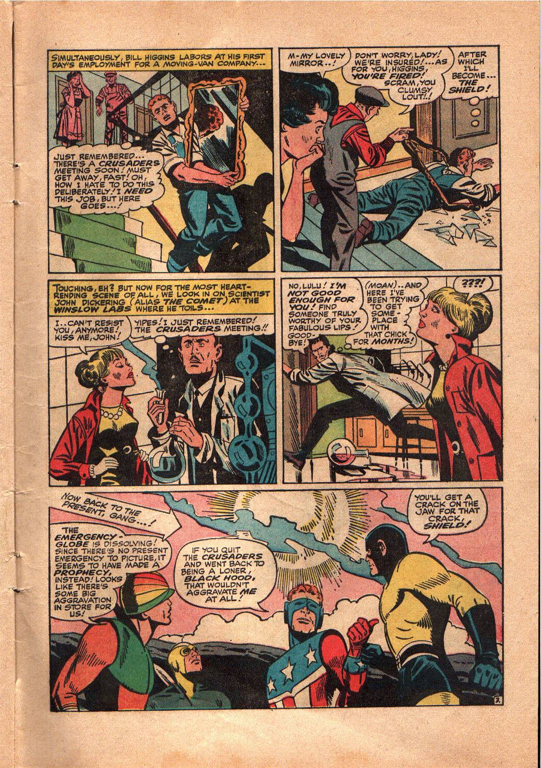 Read online The Mighty Crusaders (1965) comic -  Issue #4 - 4