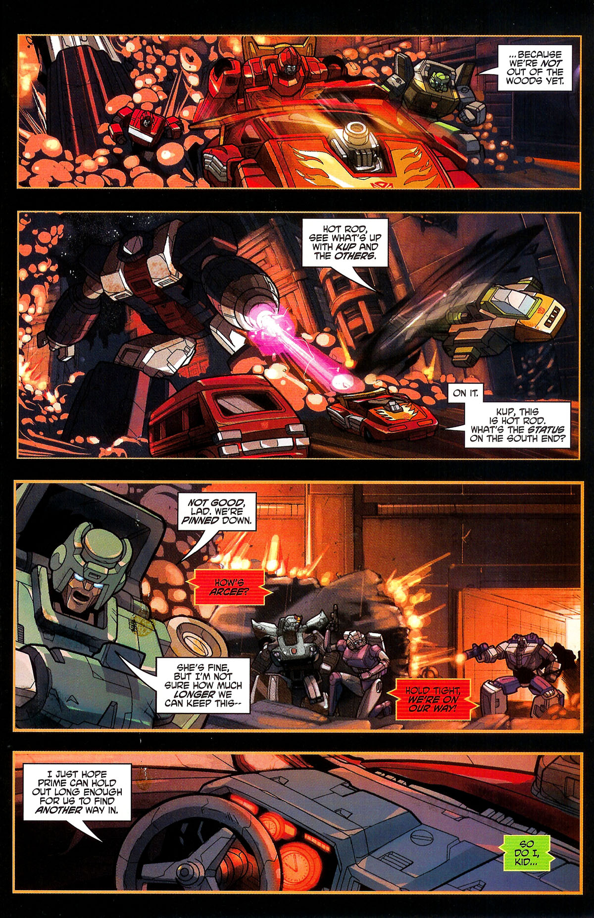 Read online Transformers: Generation 1 (2003) comic -  Issue #5 - 20