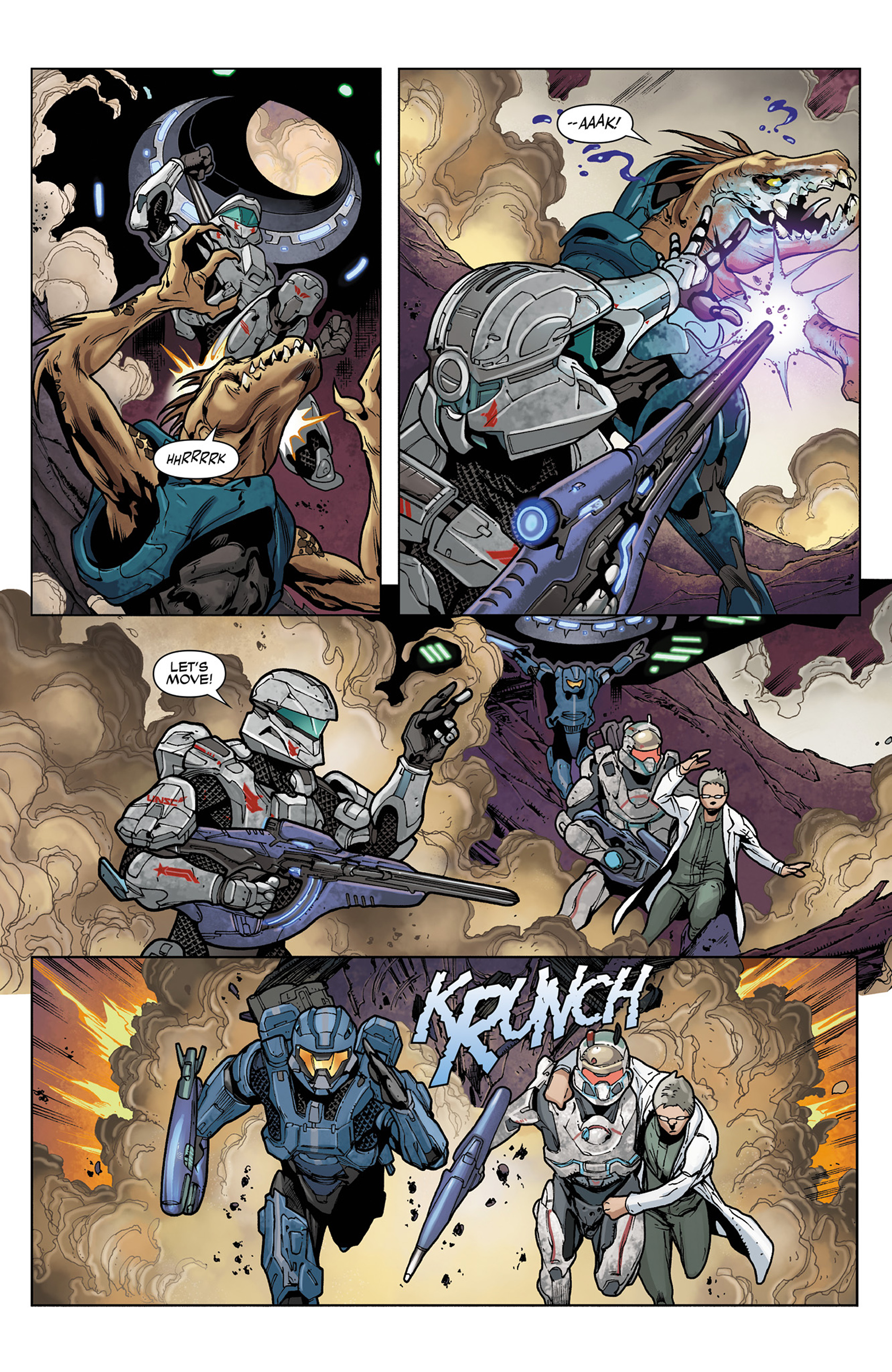 Read online Halo: Escalation comic -  Issue #20 - 9