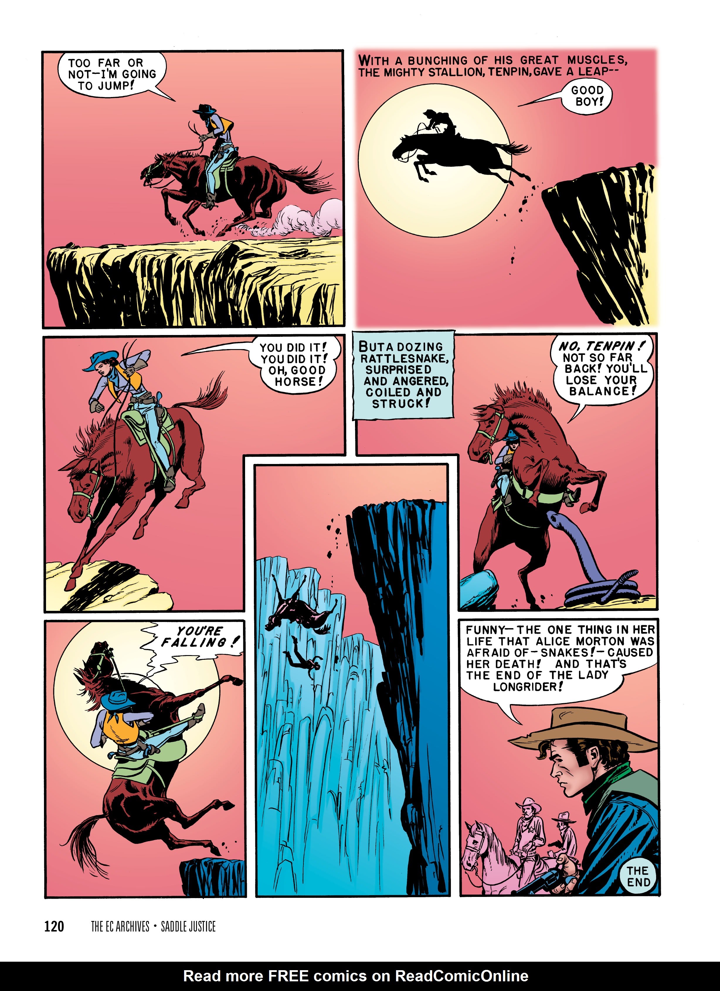 Read online The EC Archives: Saddle Justice comic -  Issue # TPB (Part 2) - 22