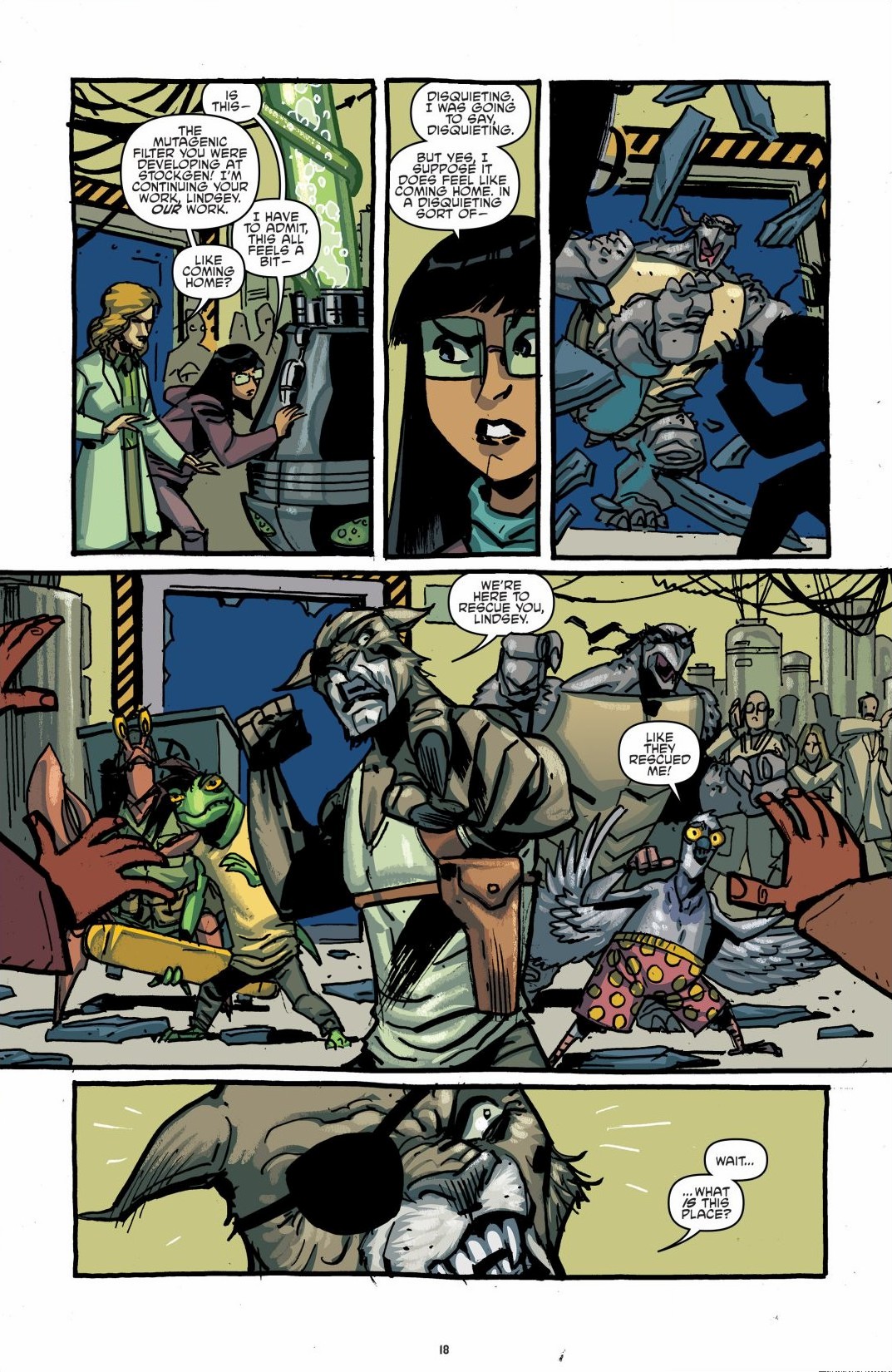 Read online Teenage Mutant Ninja Turtles: The IDW Collection comic -  Issue # TPB 6 (Part 1) - 17