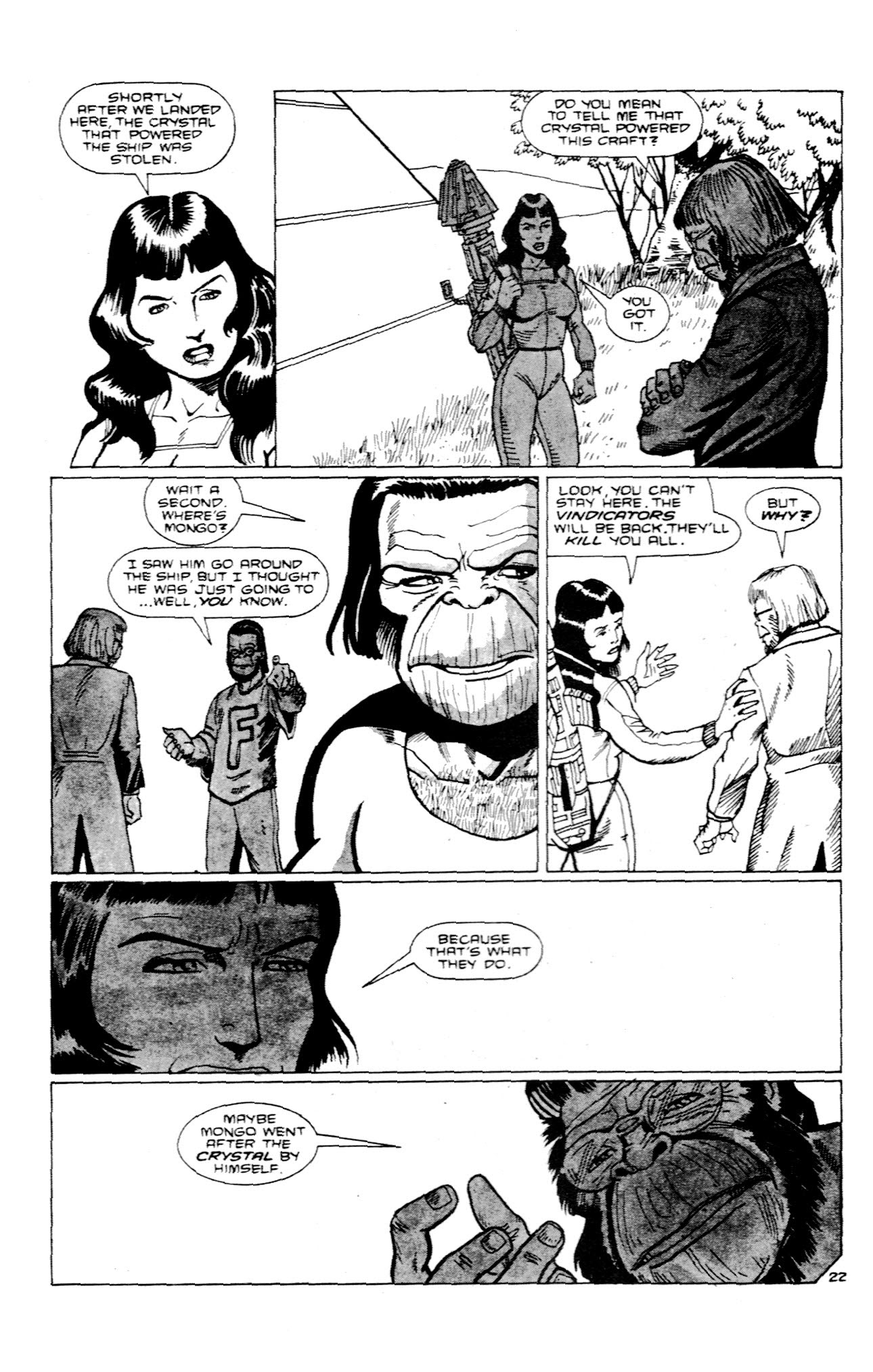 Read online Ape City comic -  Issue #2 - 24
