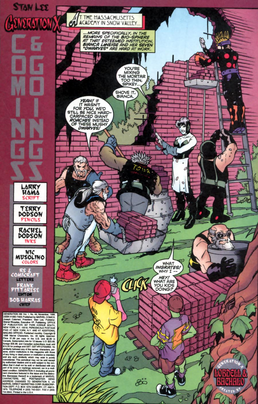 Read online Generation X comic -  Issue #44 - 2