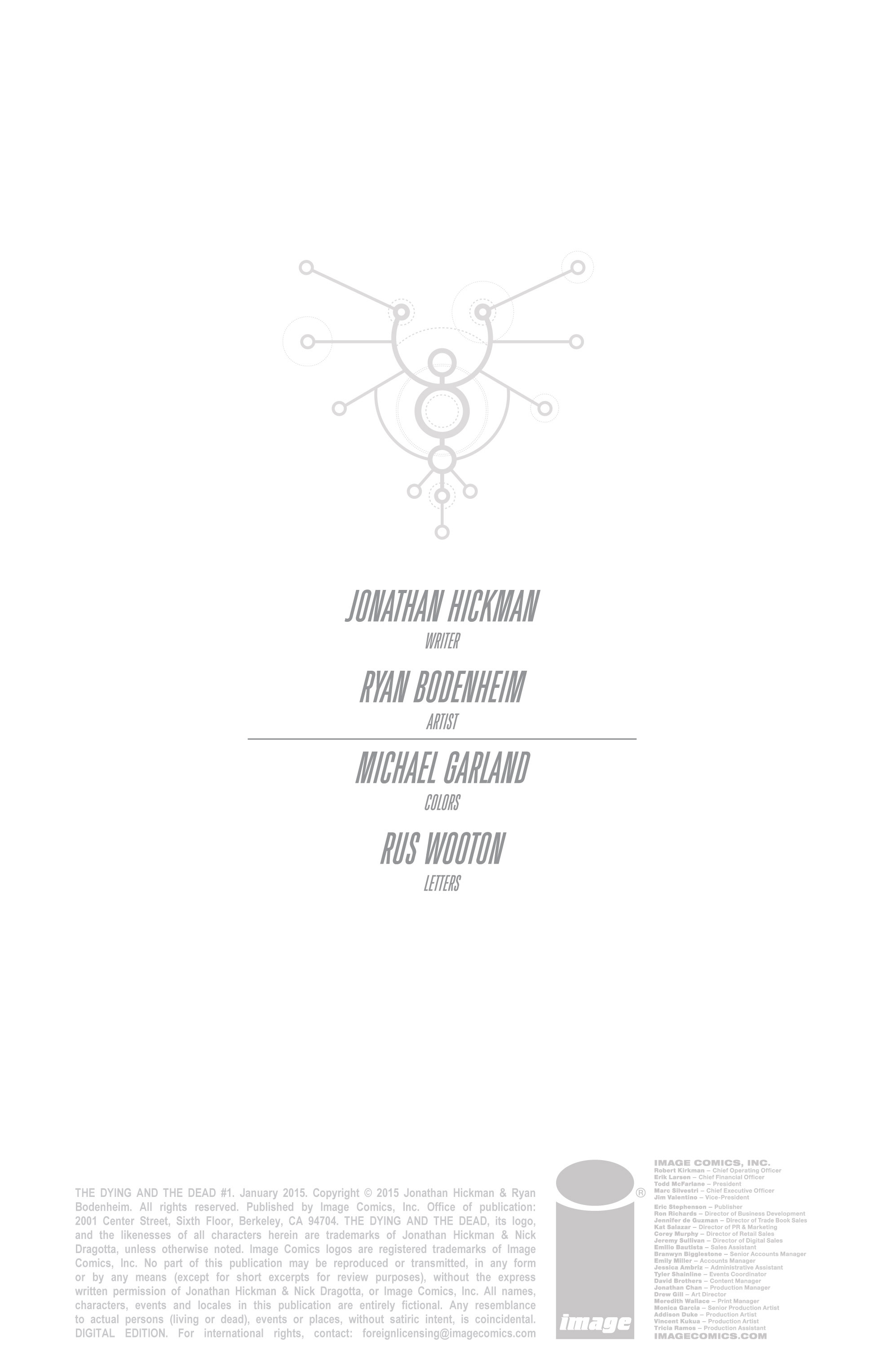 Read online The Dying and the Dead comic -  Issue #1 - 2