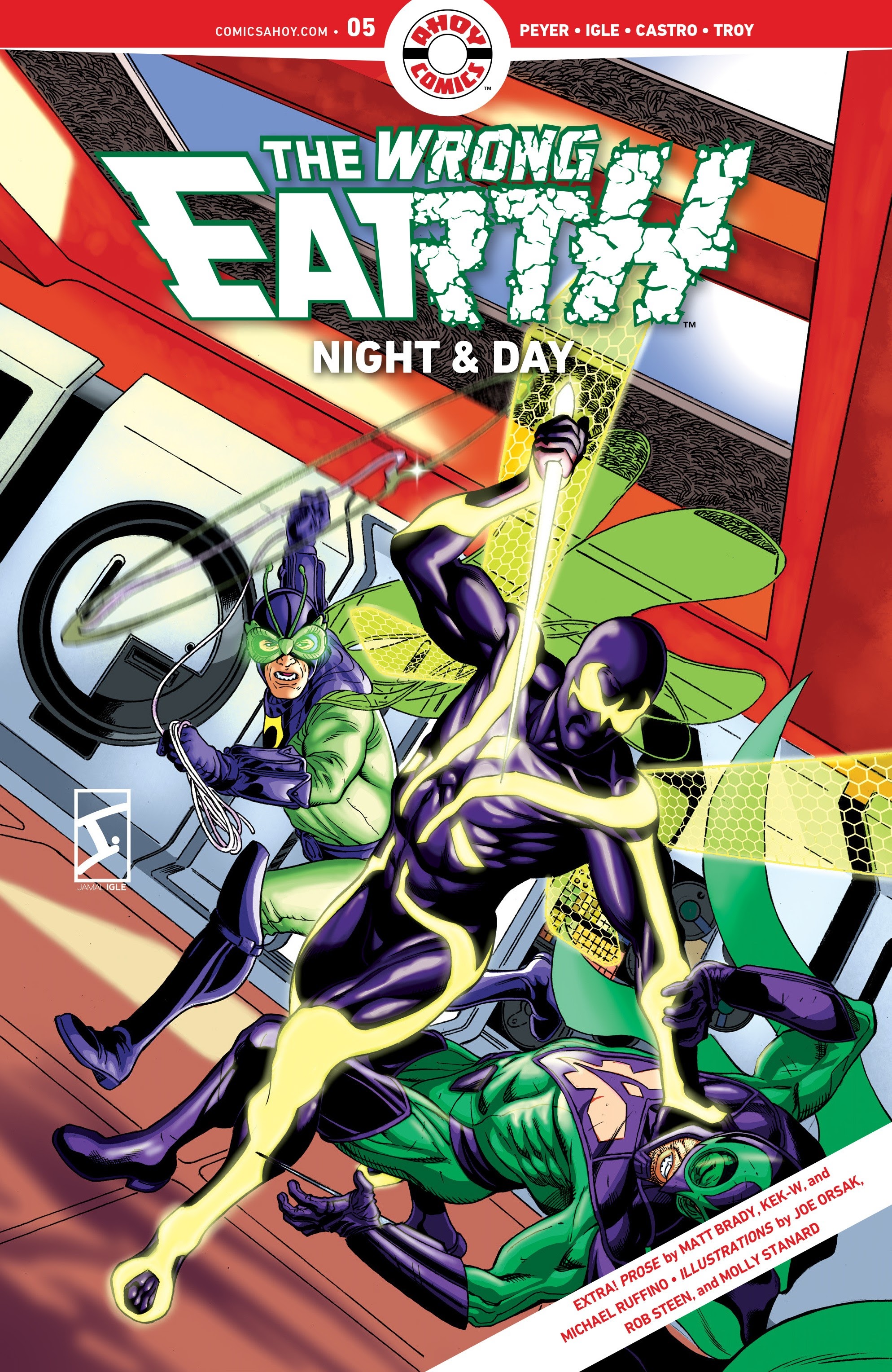 Read online The Wrong Earth: Night & Day comic -  Issue #5 - 1
