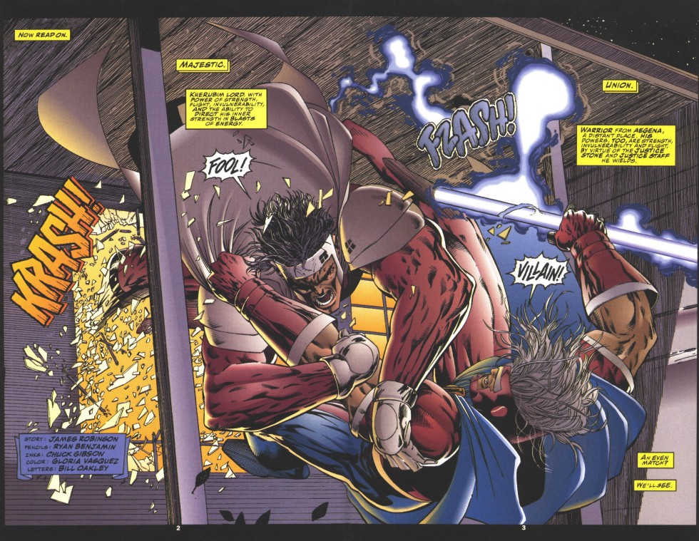 Read online Union (1995) comic -  Issue #4 - 5