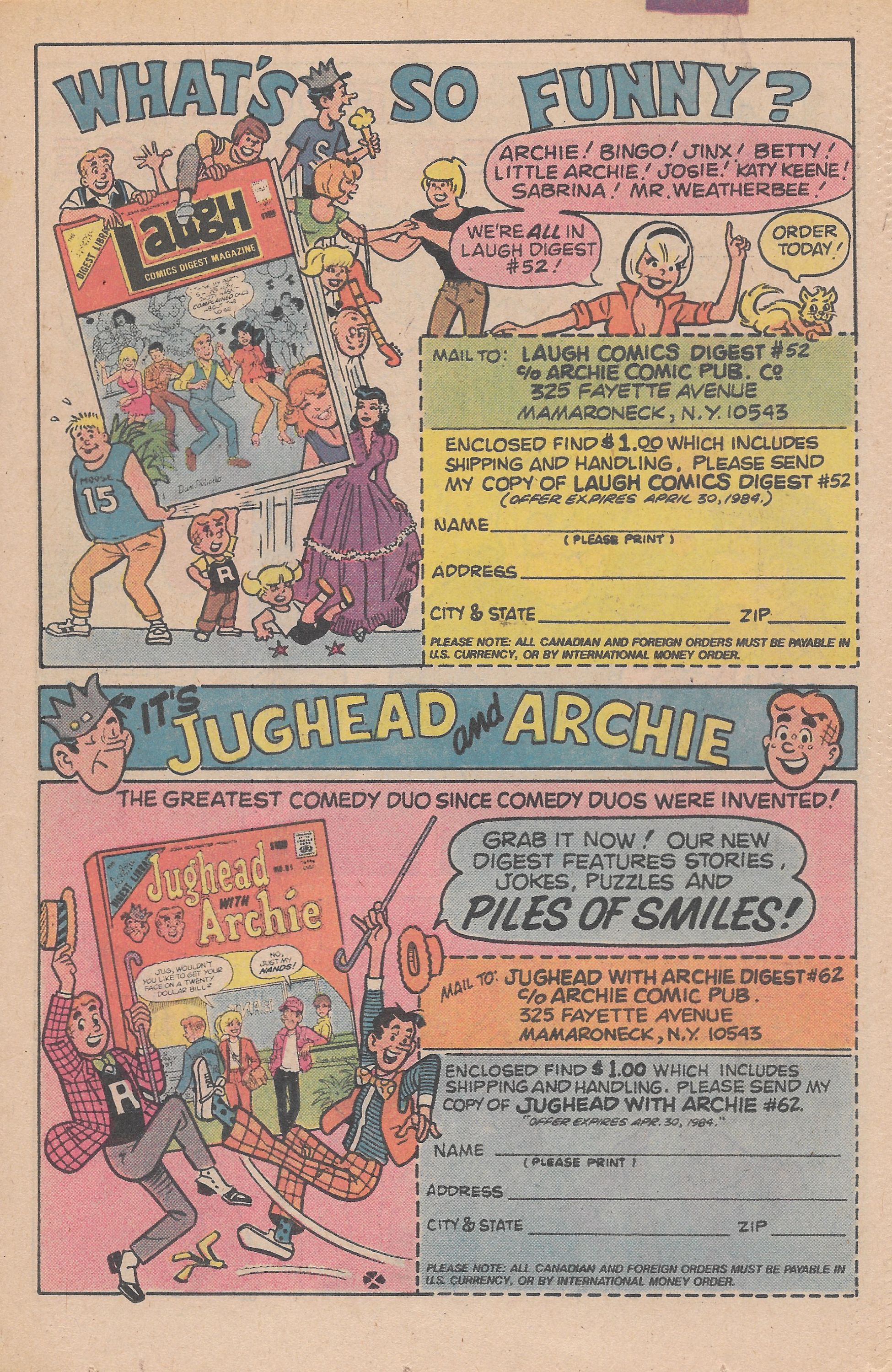 Read online Jughead (1965) comic -  Issue #333 - 19