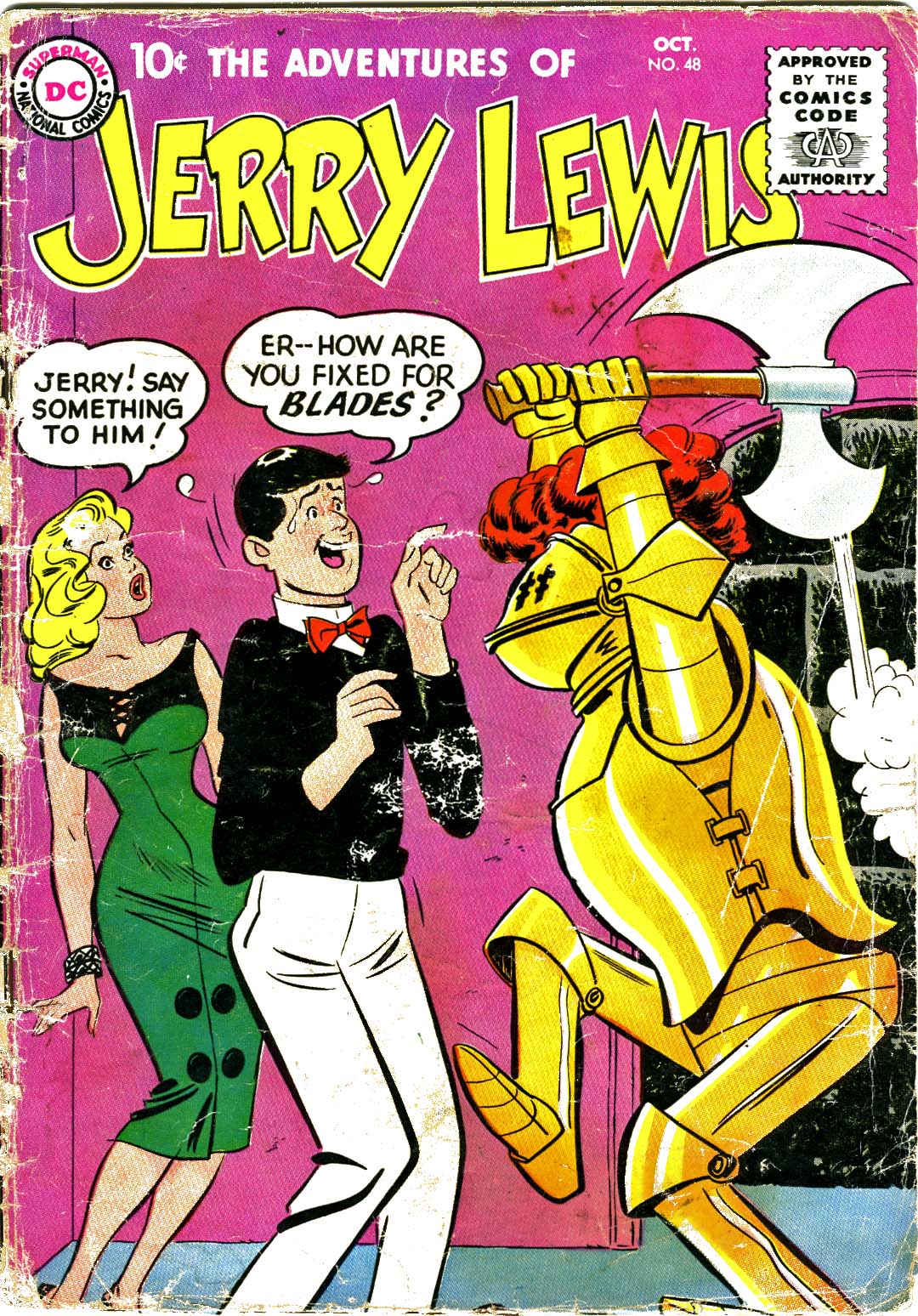 Read online The Adventures of Jerry Lewis comic -  Issue #48 - 1