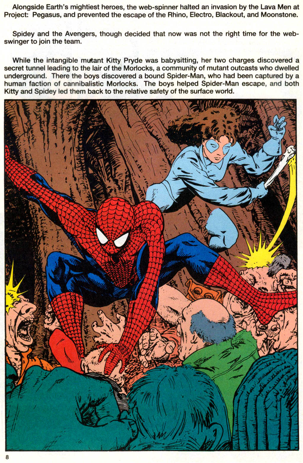 Read online Spider-Man Saga (1991) comic -  Issue #4 - 10