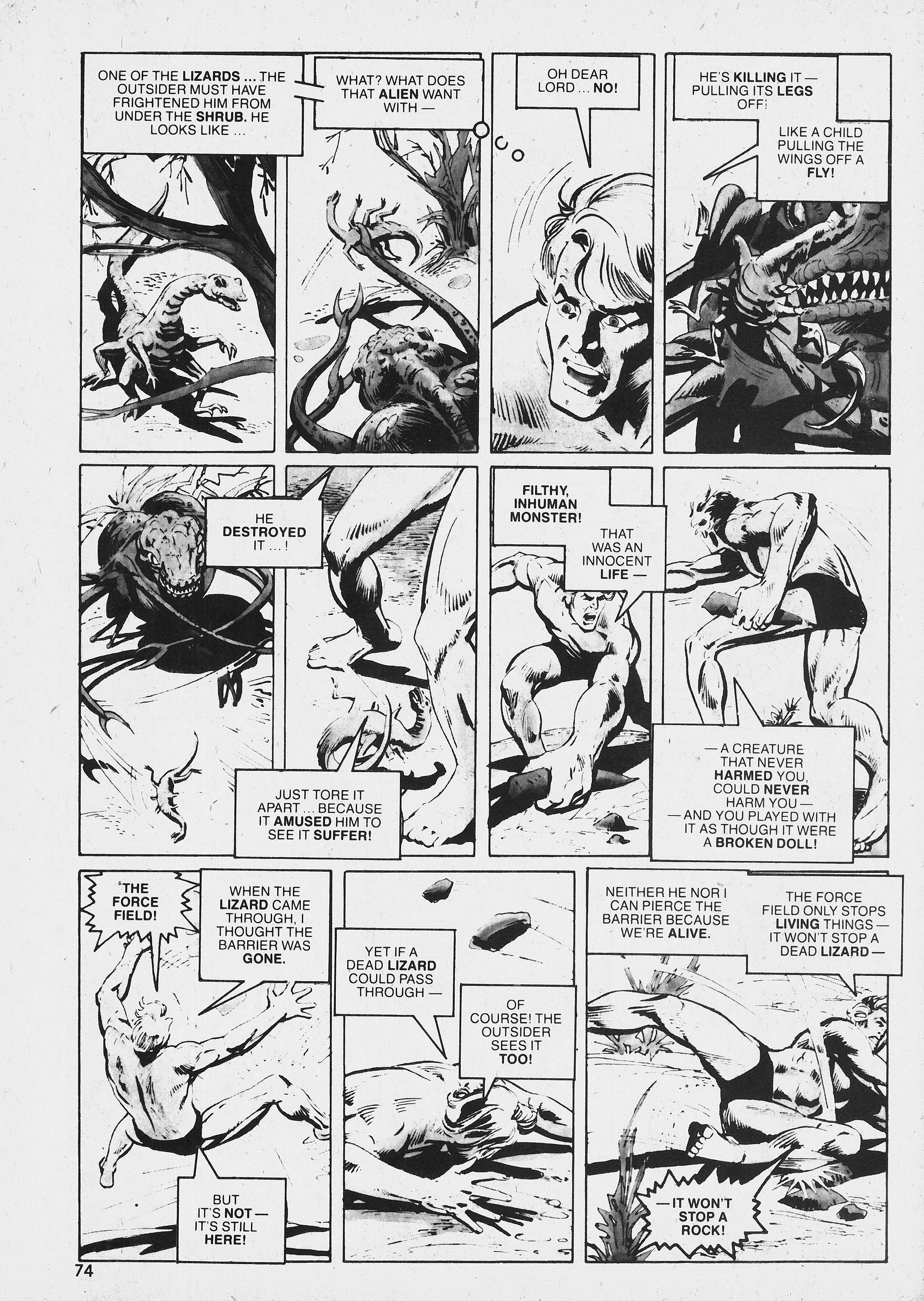 Read online Unknown Worlds of Science Fiction Giant Size Special comic -  Issue # Full - 74