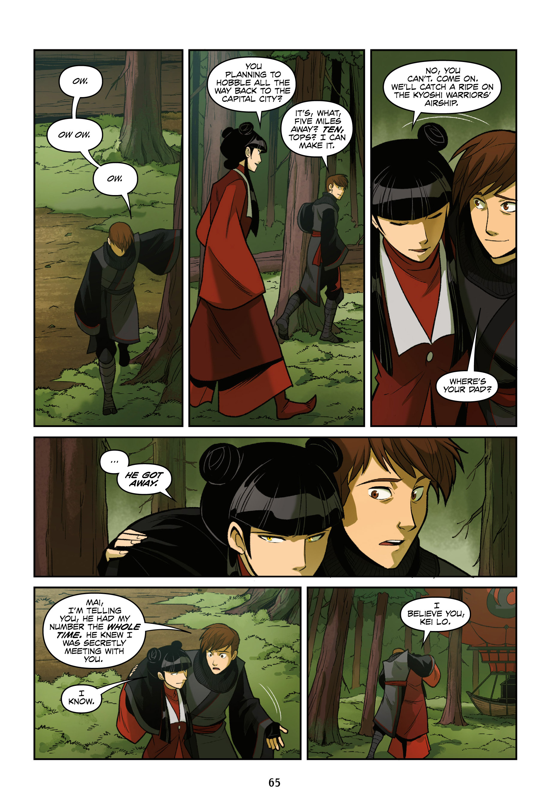 Read online Nickelodeon Avatar: The Last Airbender - Smoke and Shadow comic -  Issue # Part 1 - 65