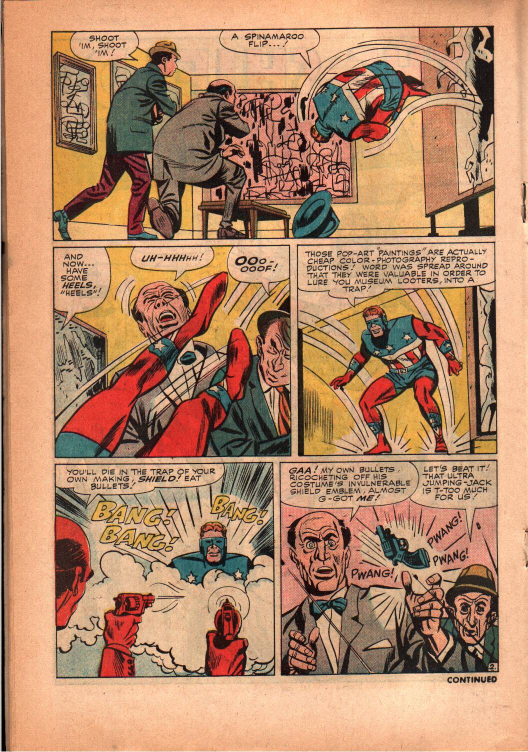 Read online Fly Man comic -  Issue #34 - 16