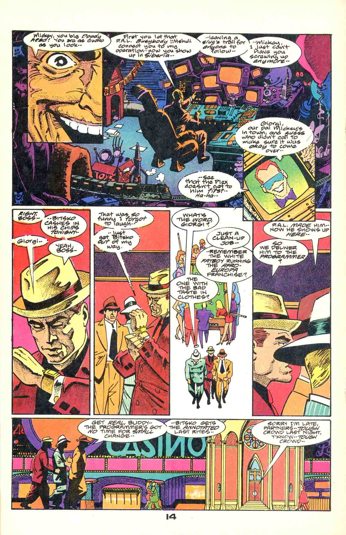 Read online Howard Chaykin's American Flagg comic -  Issue #10 - 18