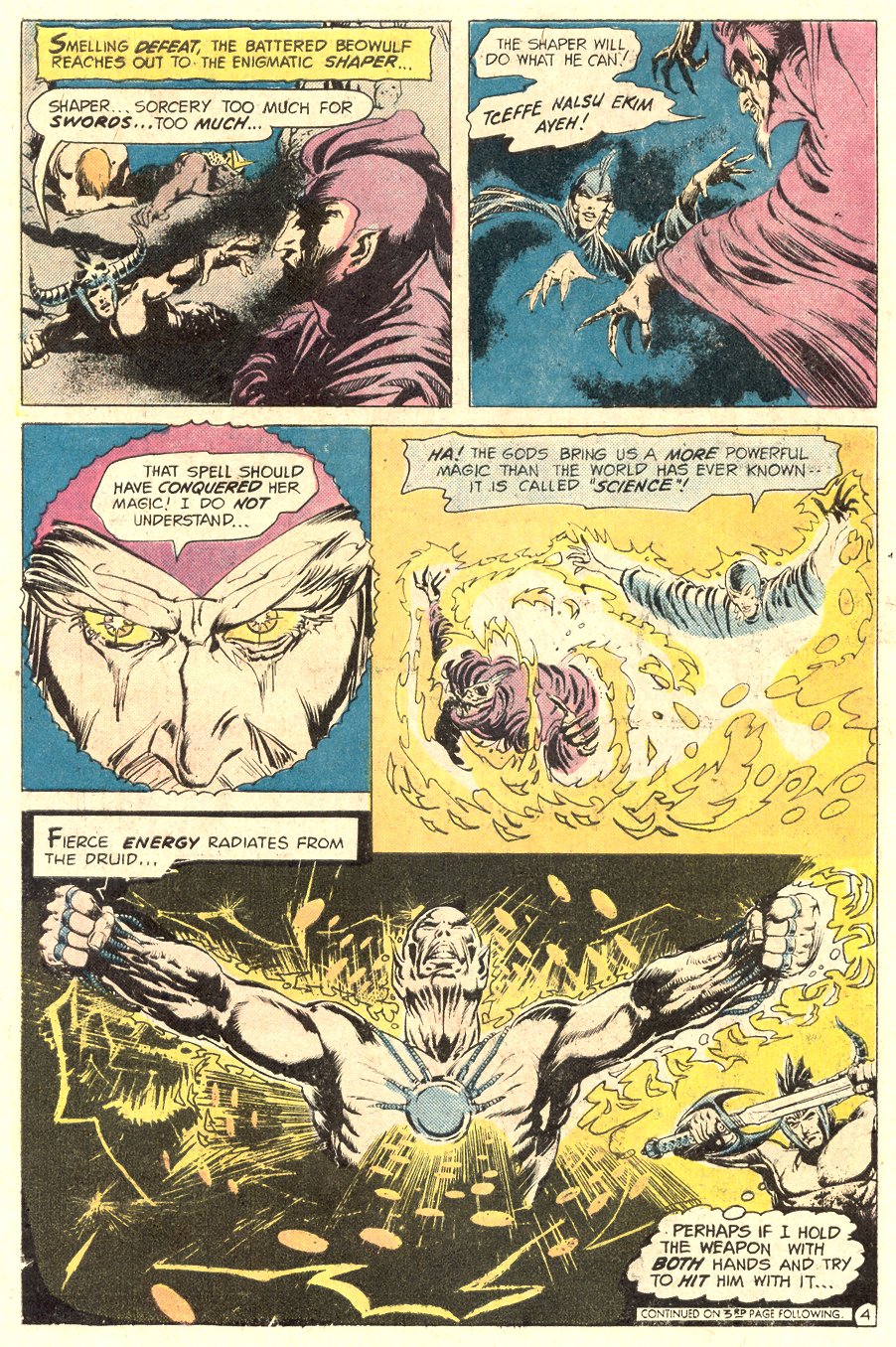 Read online Beowulf (1975) comic -  Issue #5 - 6