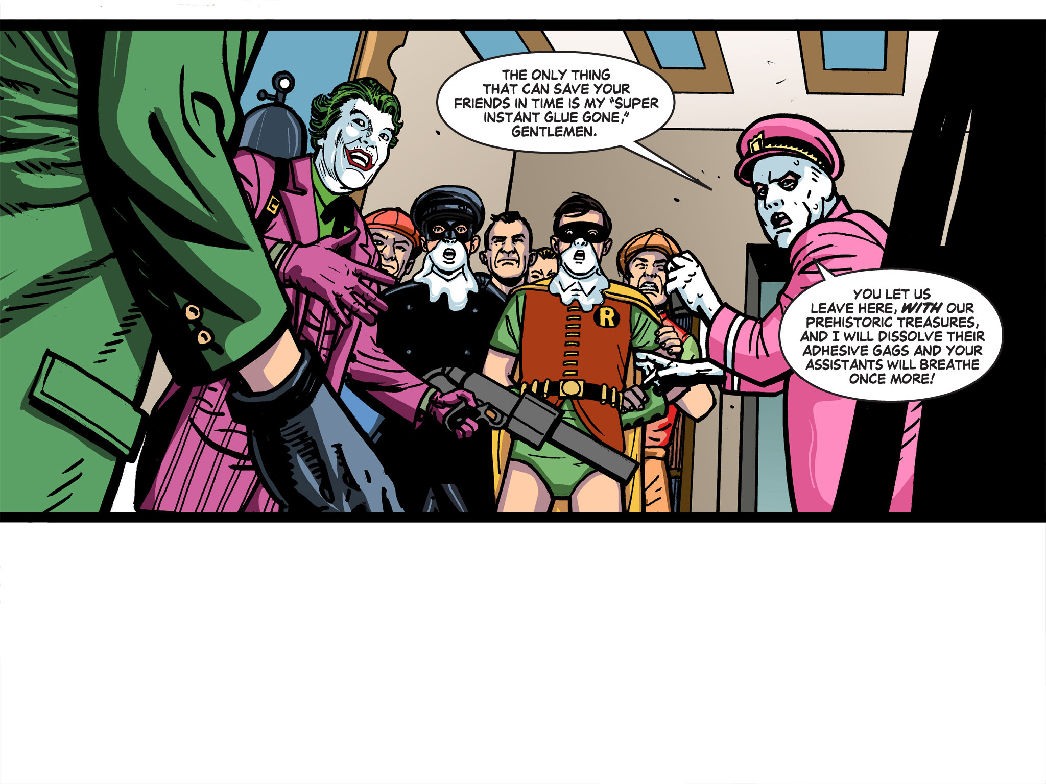 Read online Batman '66 Meets the Green Hornet [II] comic -  Issue #5 - 7