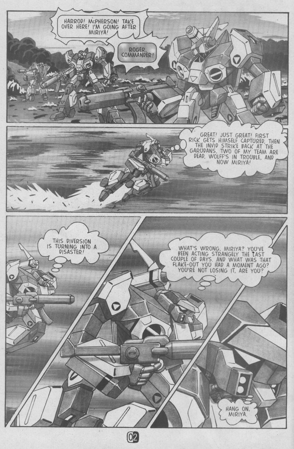 Read online Robotech II: The Sentinels comic -  Issue #15 - 4