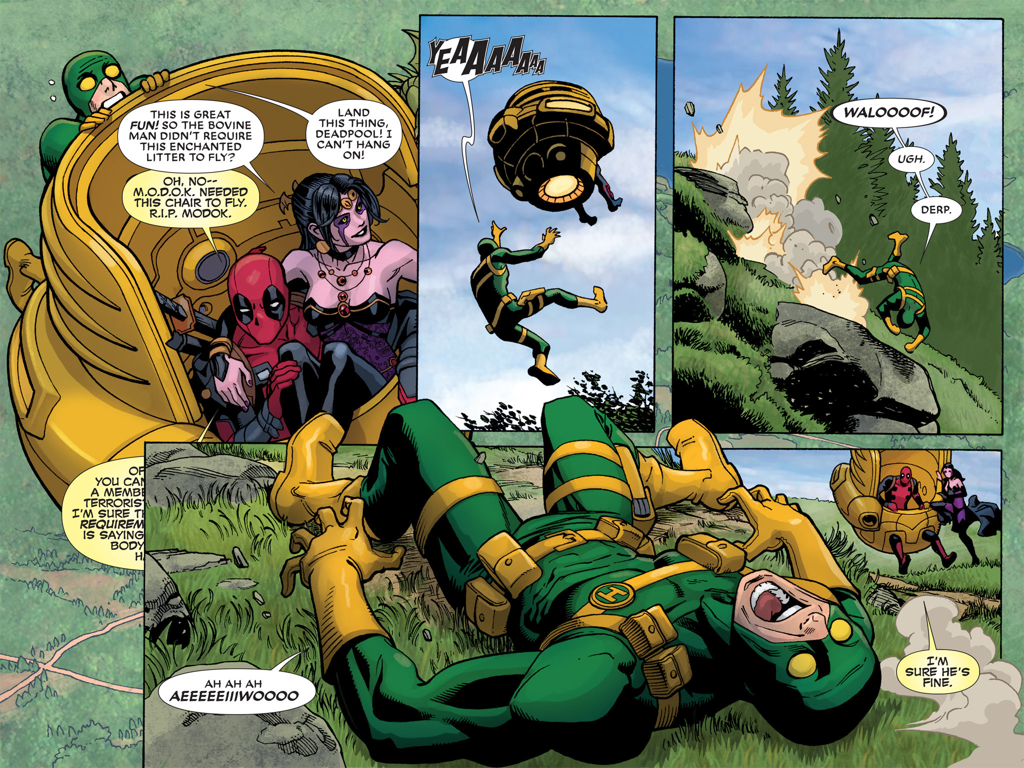 Read online Deadpool: The Gauntlet Infinite Comic comic -  Issue #8 - 6