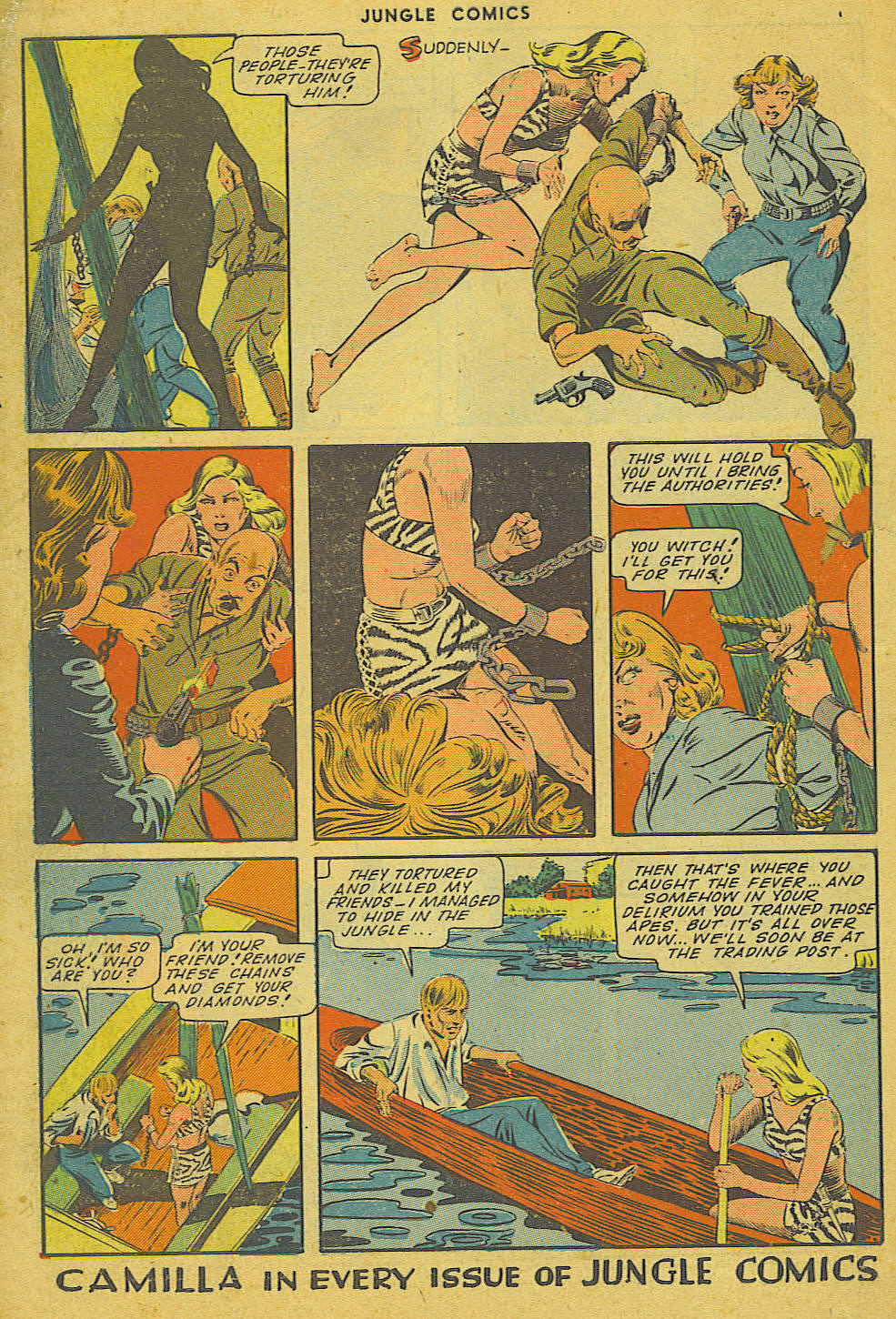 Read online Jungle Comics comic -  Issue #62 - 50