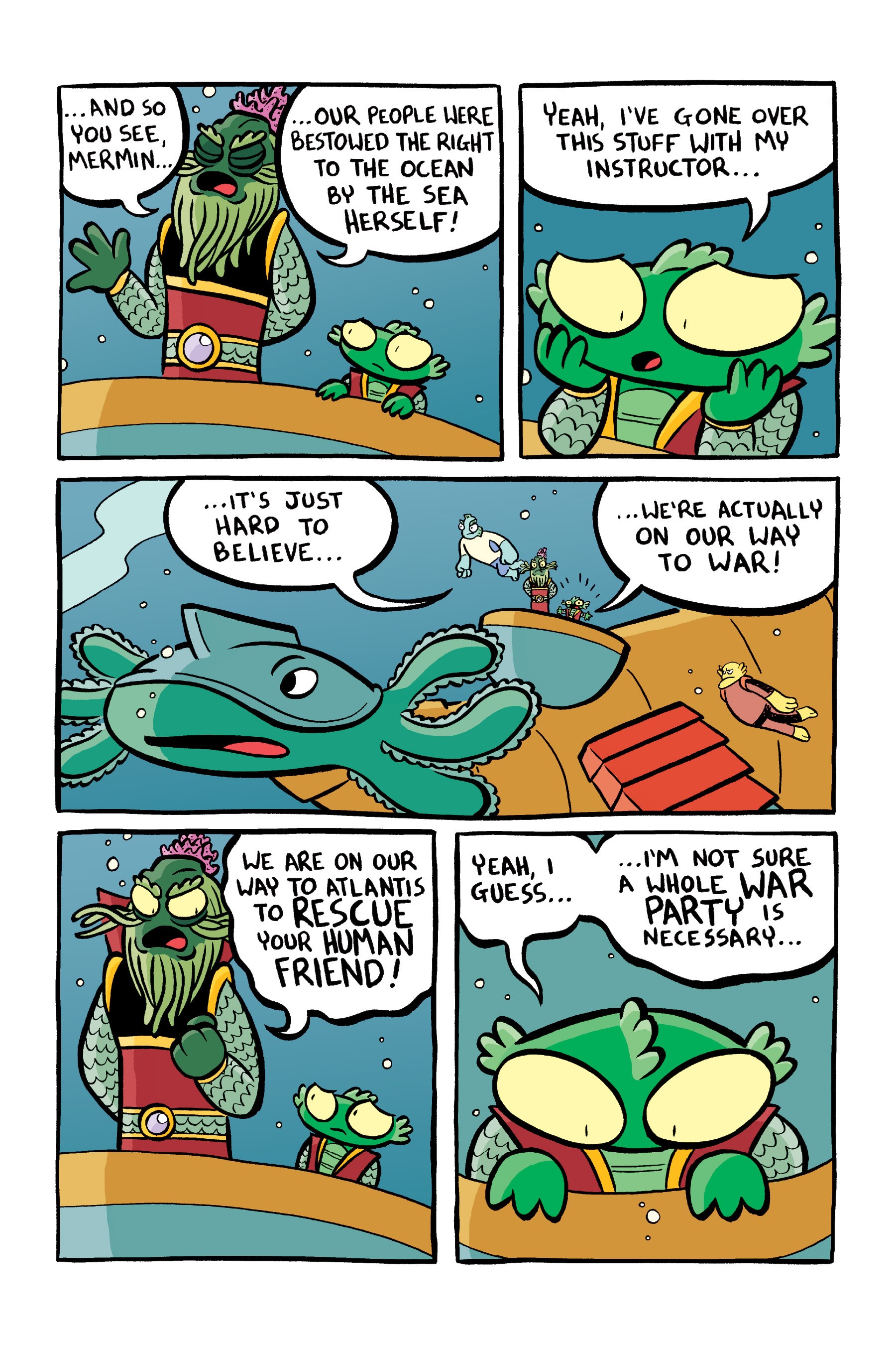 Read online Mermin comic -  Issue # TPB 5 - 14