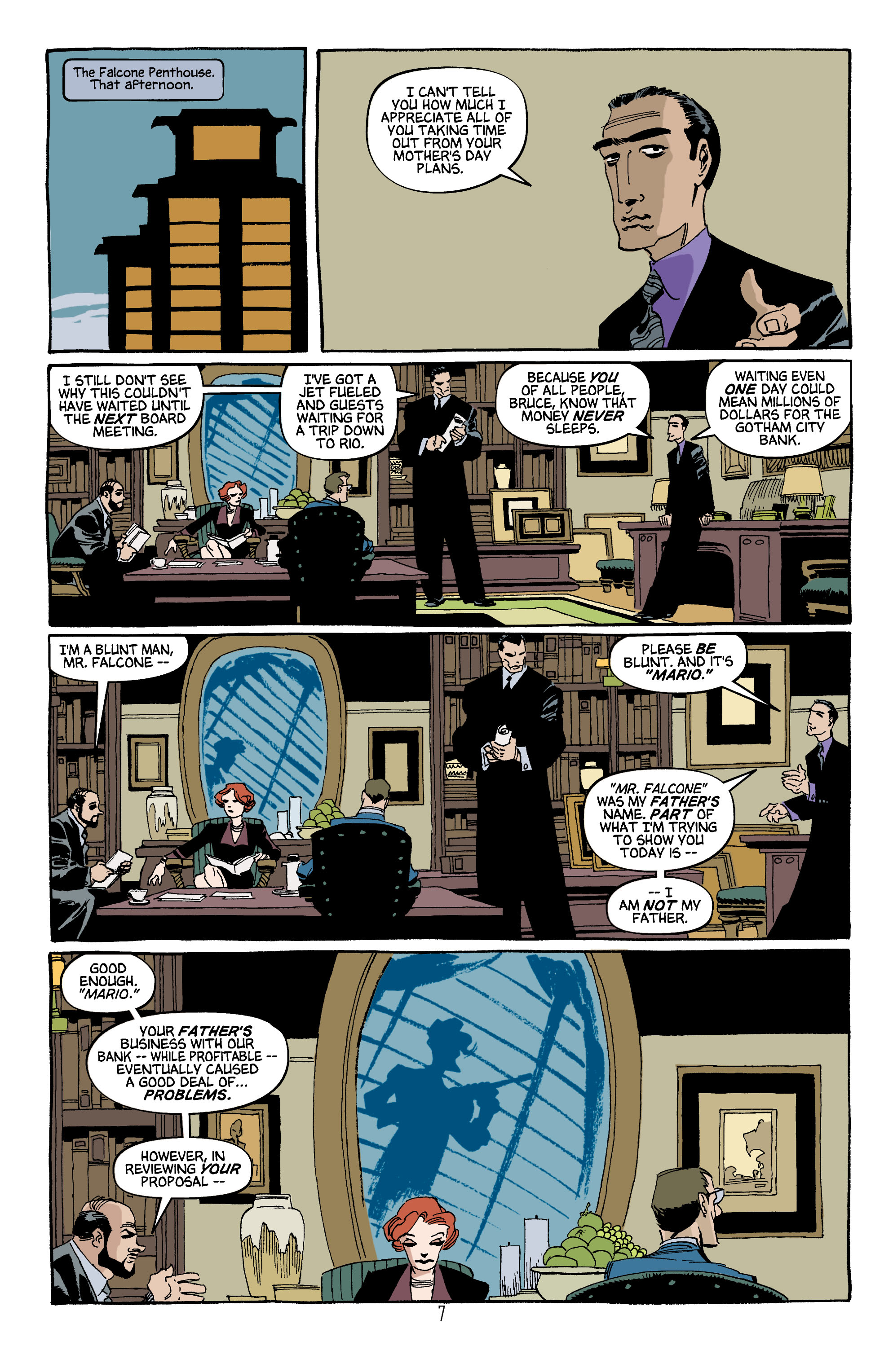 Read online Batman: Dark Victory (1999) comic -  Issue #8 - 8