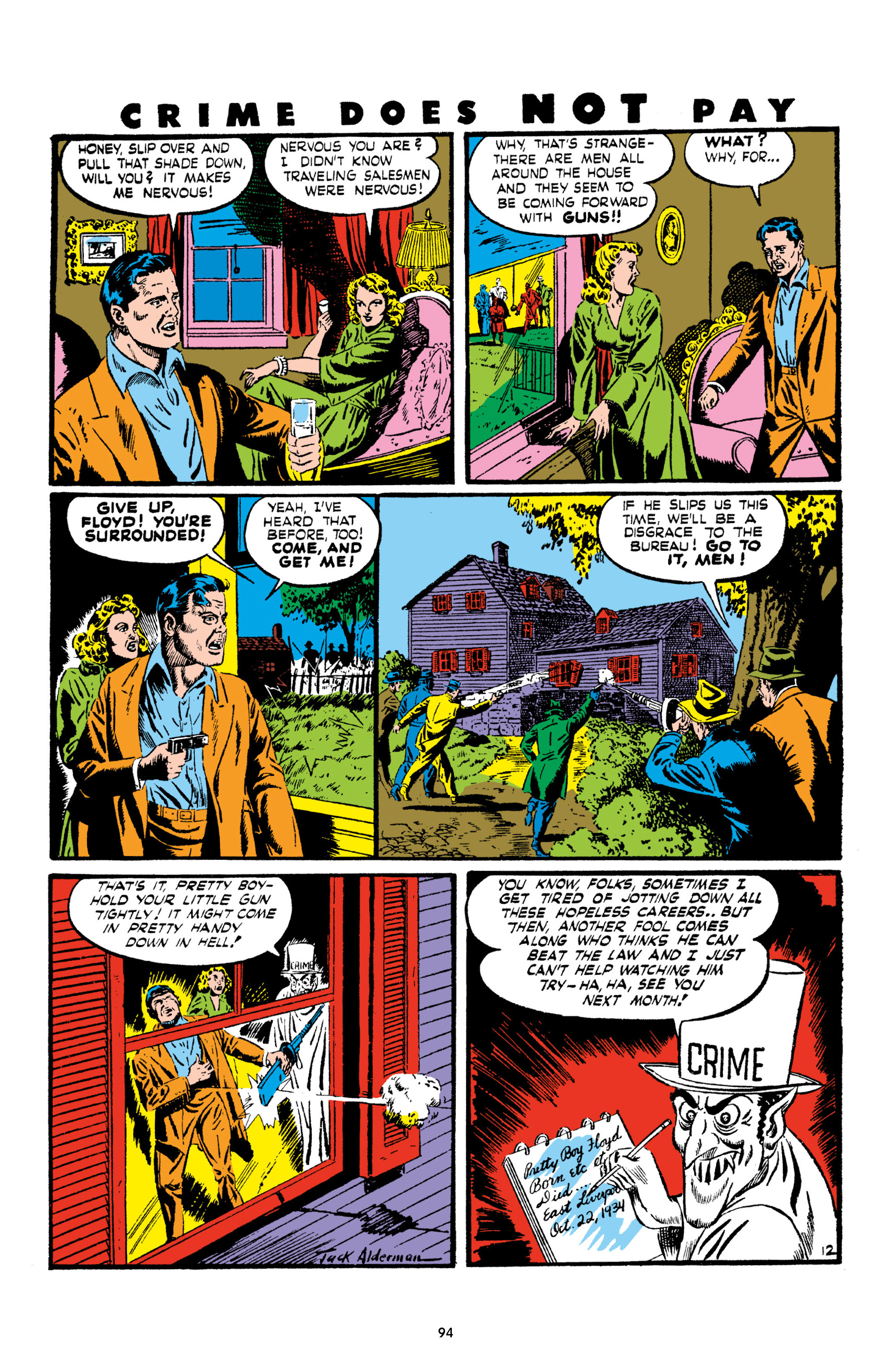 Read online Crime Does Not Pay Archives comic -  Issue # TPB 2 (Part 1) - 94
