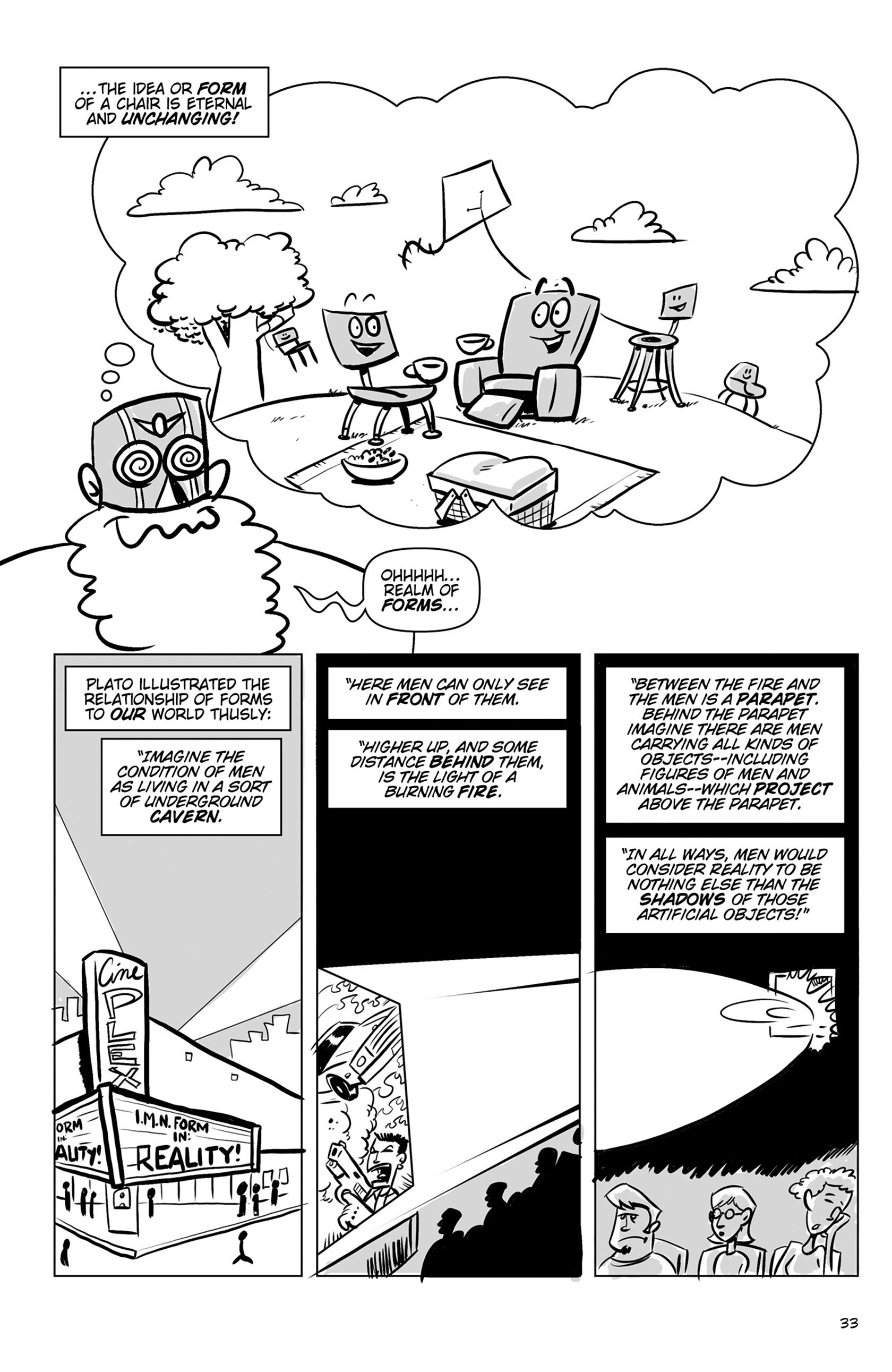 Read online Action Philosophers! comic -  Issue #Action Philosophers! TPB (Part 1) - 33