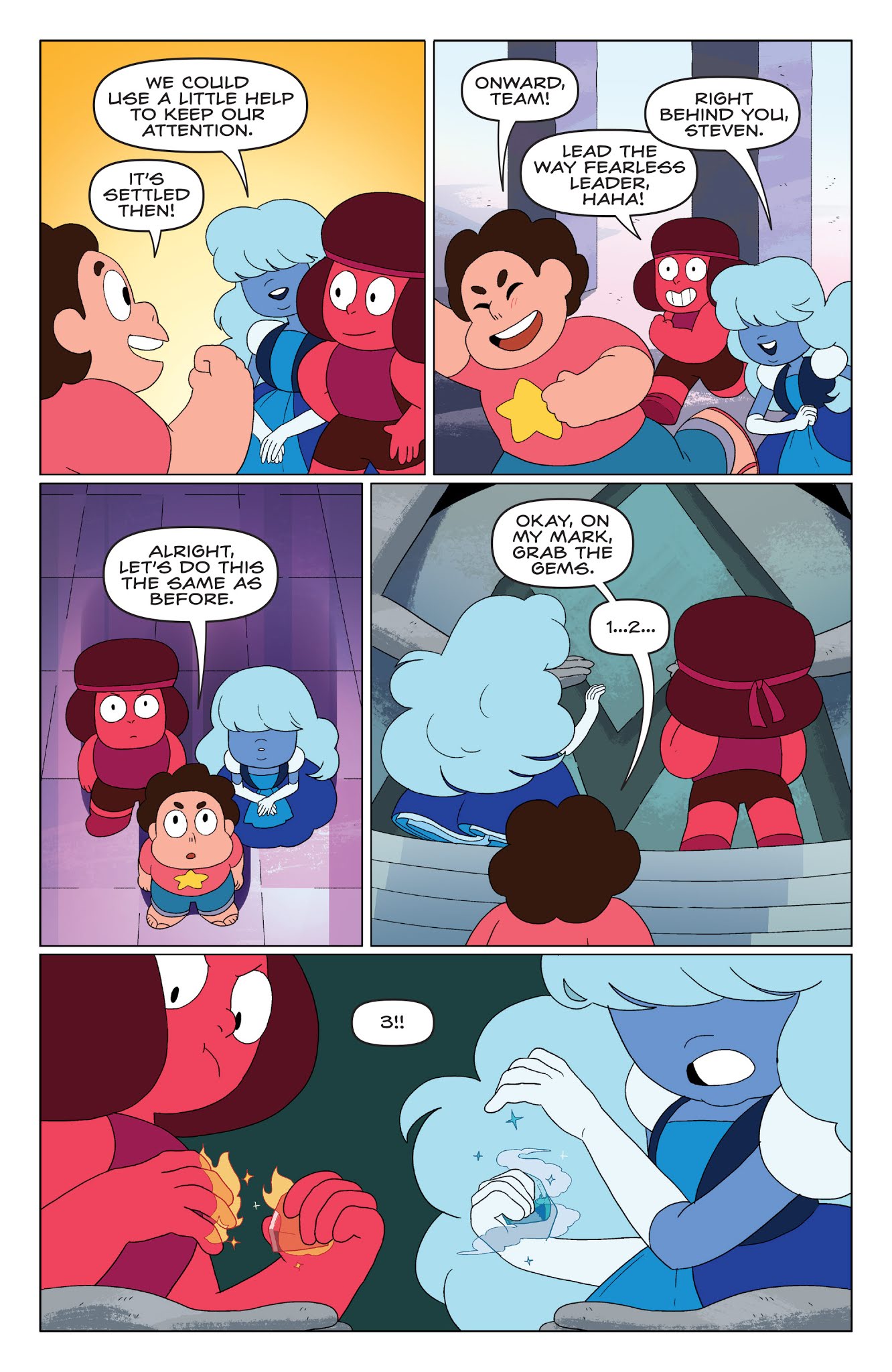 Read online Steven Universe Ongoing comic -  Issue #15 - 19