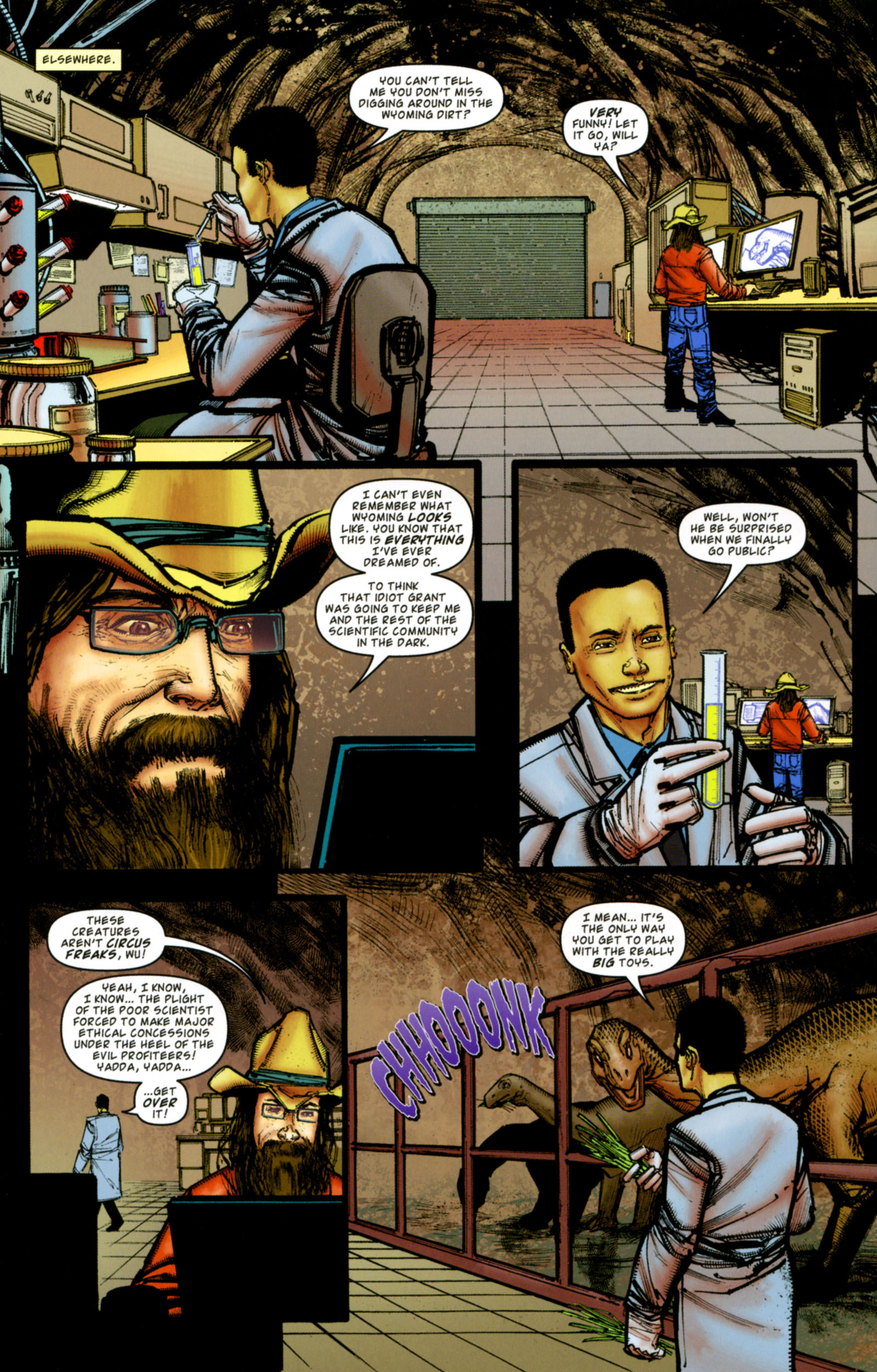 Read online Jurassic Park (2010) comic -  Issue #1 - 8