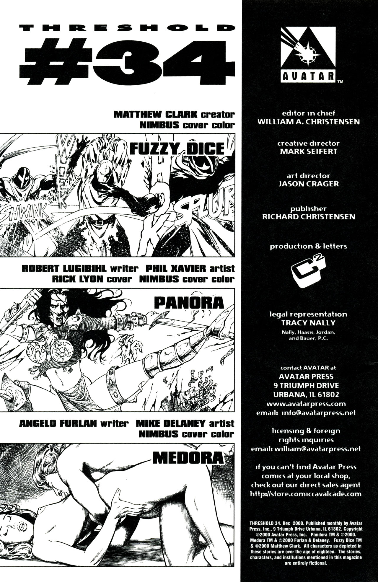 Read online Threshold (1998) comic -  Issue #34 - 3