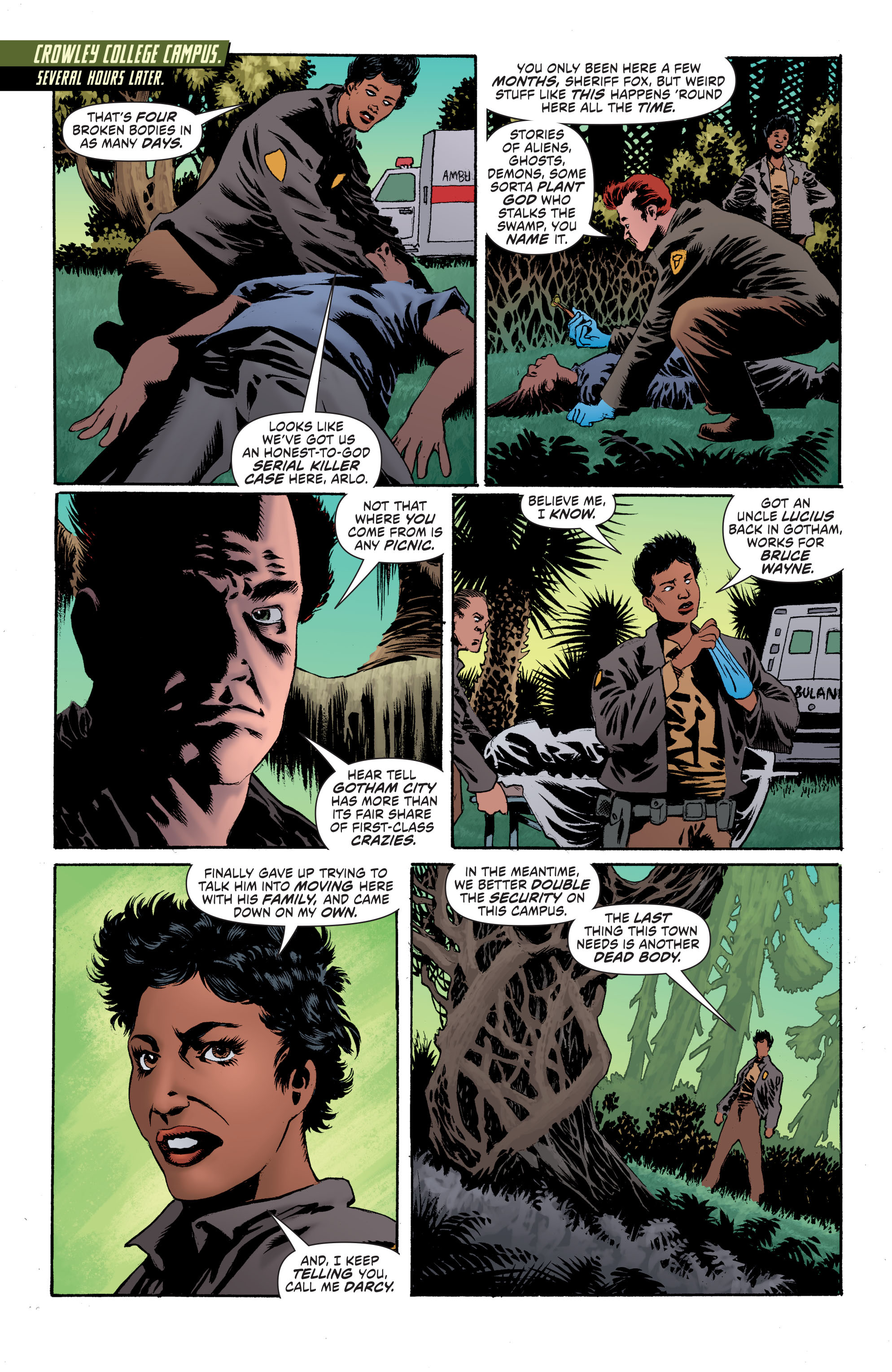 Read online Swamp Thing (2016) comic -  Issue #2 - 5