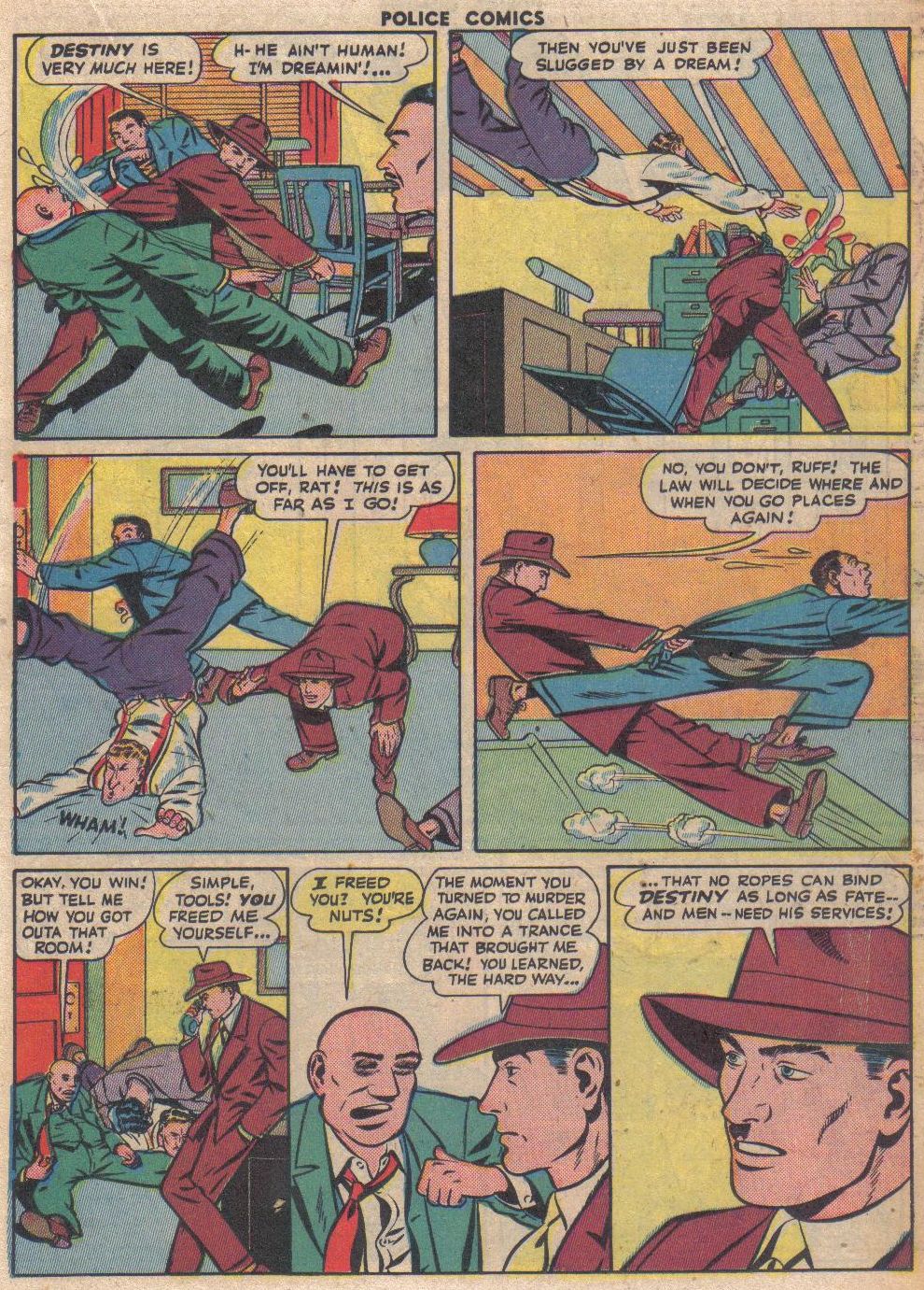 Read online Police Comics comic -  Issue #35 - 24