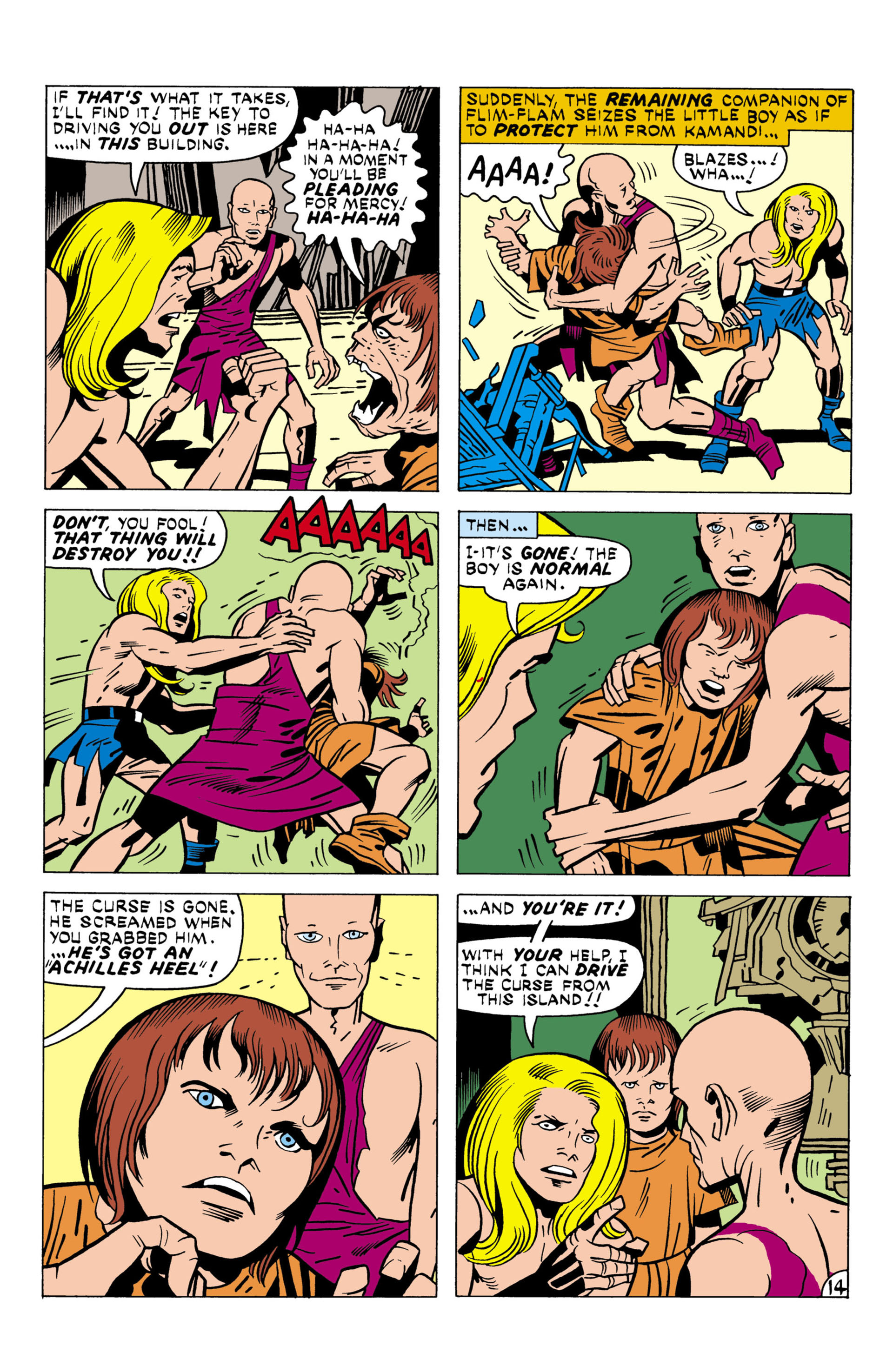 Read online Kamandi, The Last Boy On Earth comic -  Issue #24 - 14