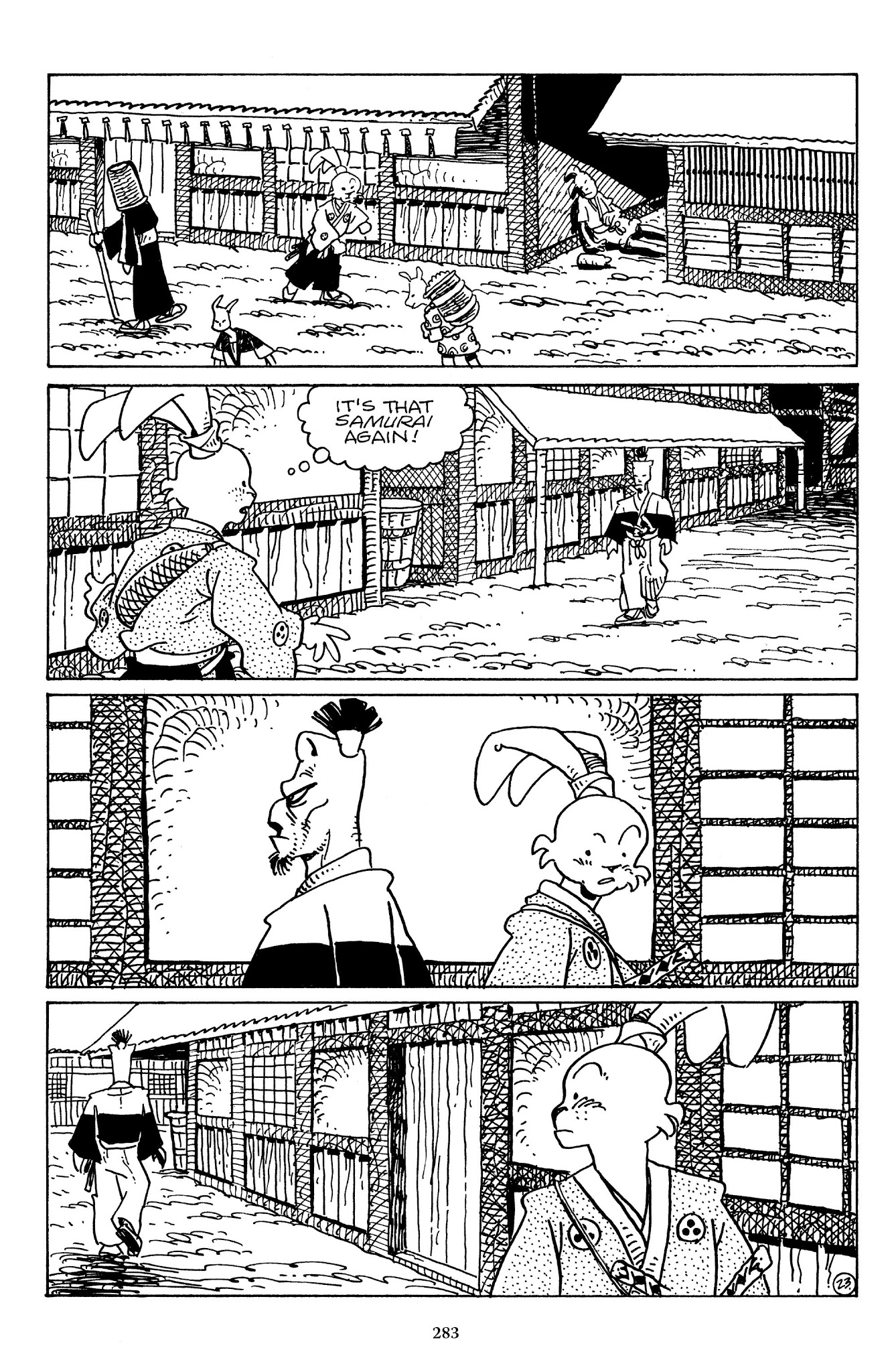 Read online The Usagi Yojimbo Saga comic -  Issue # TPB 6 - 281