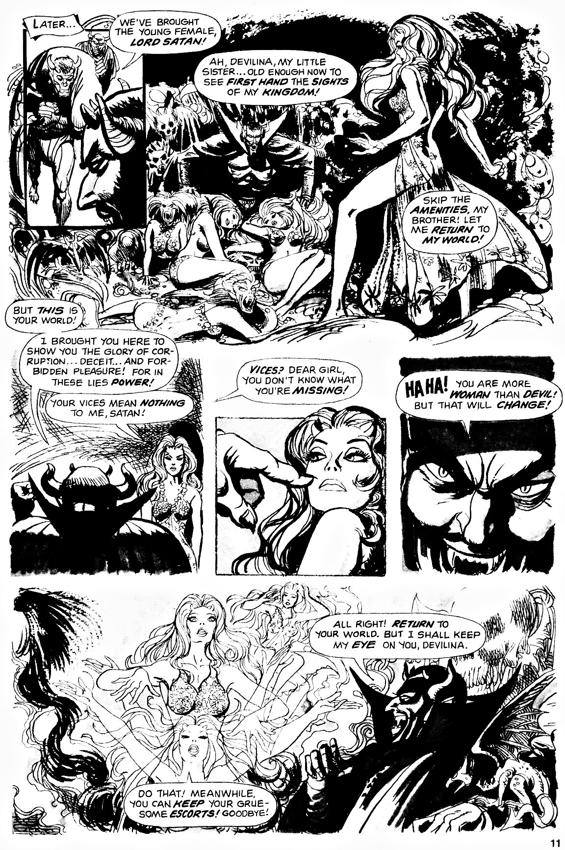 Read online Devilina comic -  Issue #1 - 10