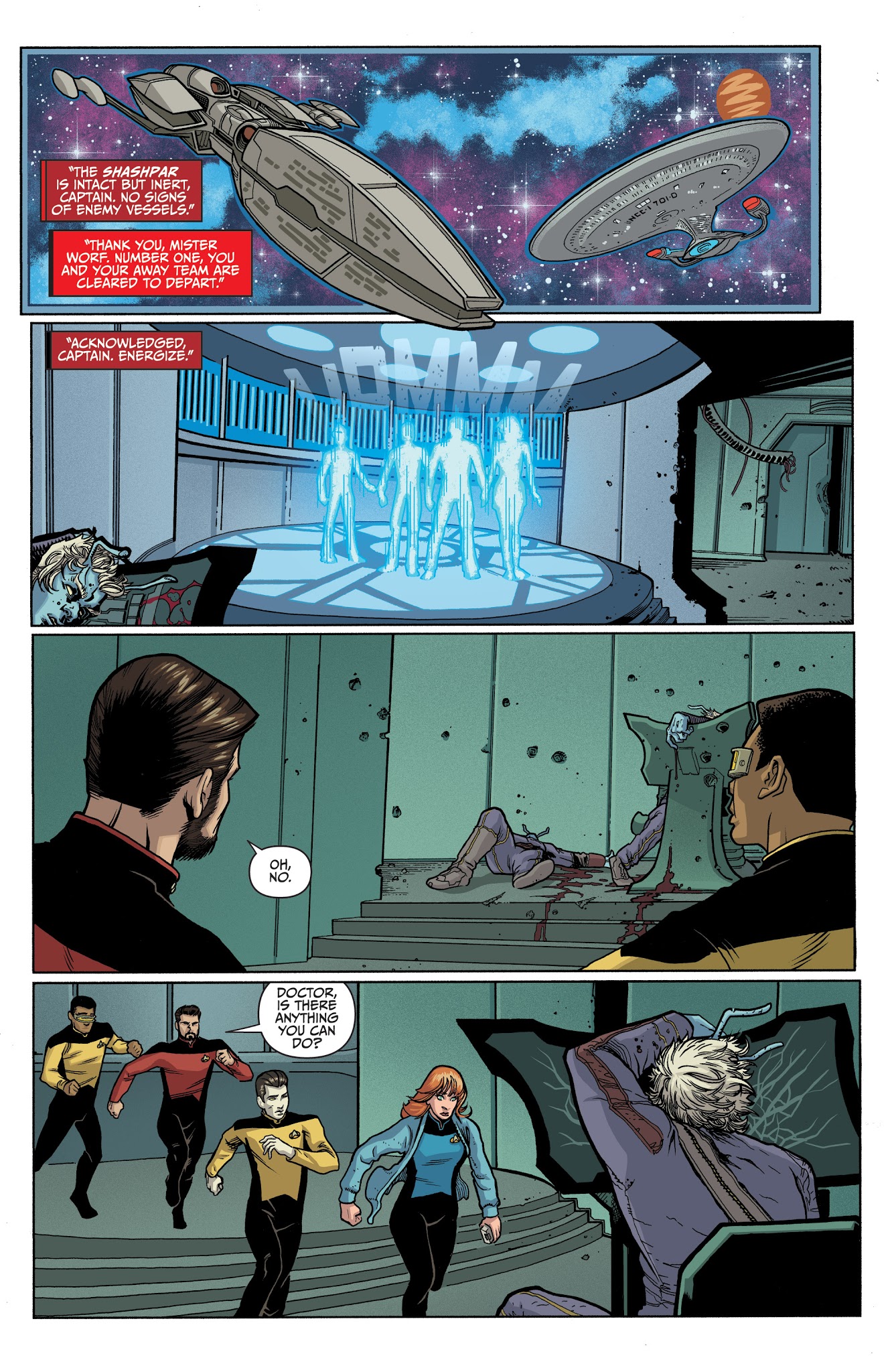 Read online Star Trek: The Next Generation: Through the Mirror comic -  Issue #2 - 6