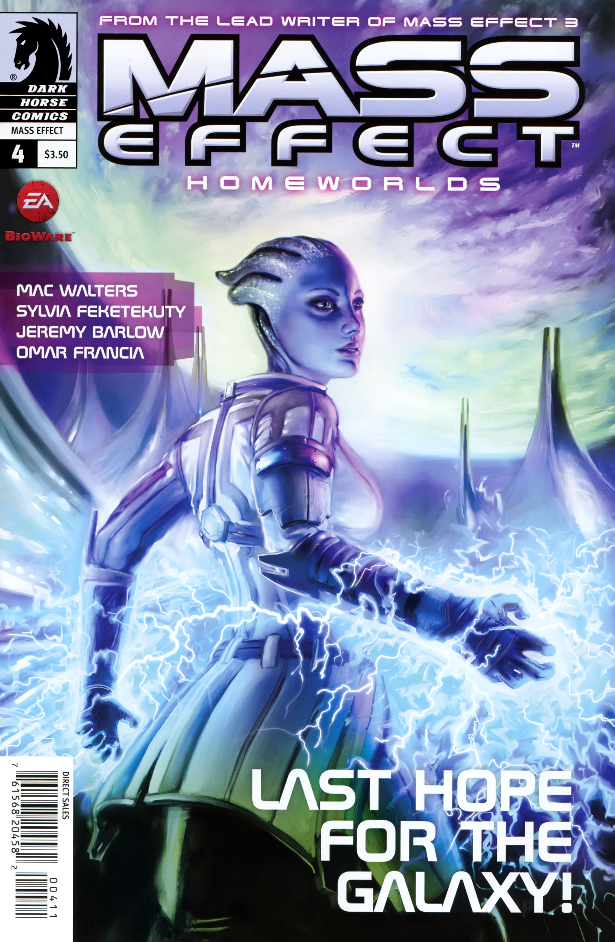 Read online Mass Effect: Homeworlds comic -  Issue #4 - 1