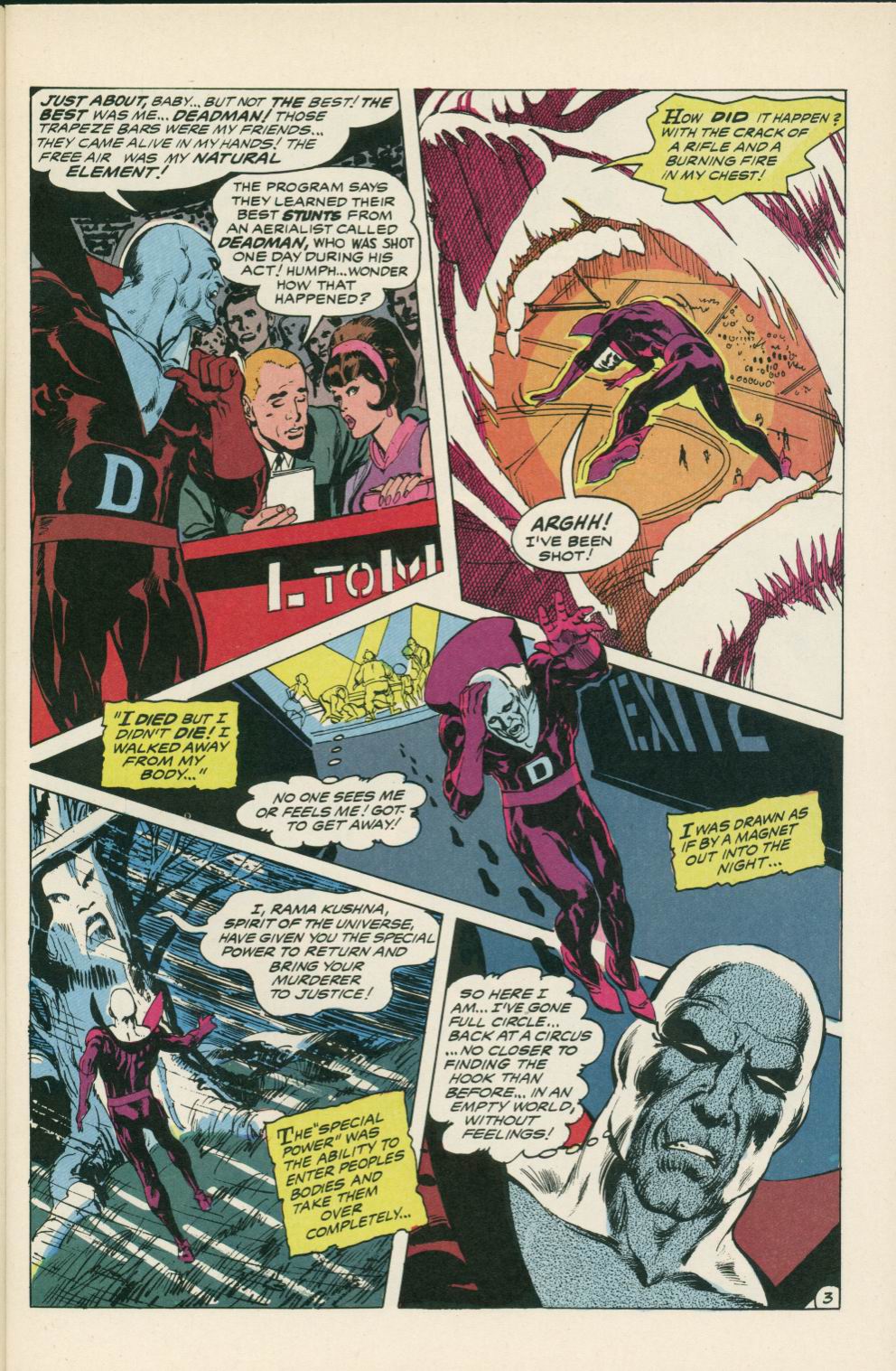 Read online Deadman (1985) comic -  Issue #6 - 5
