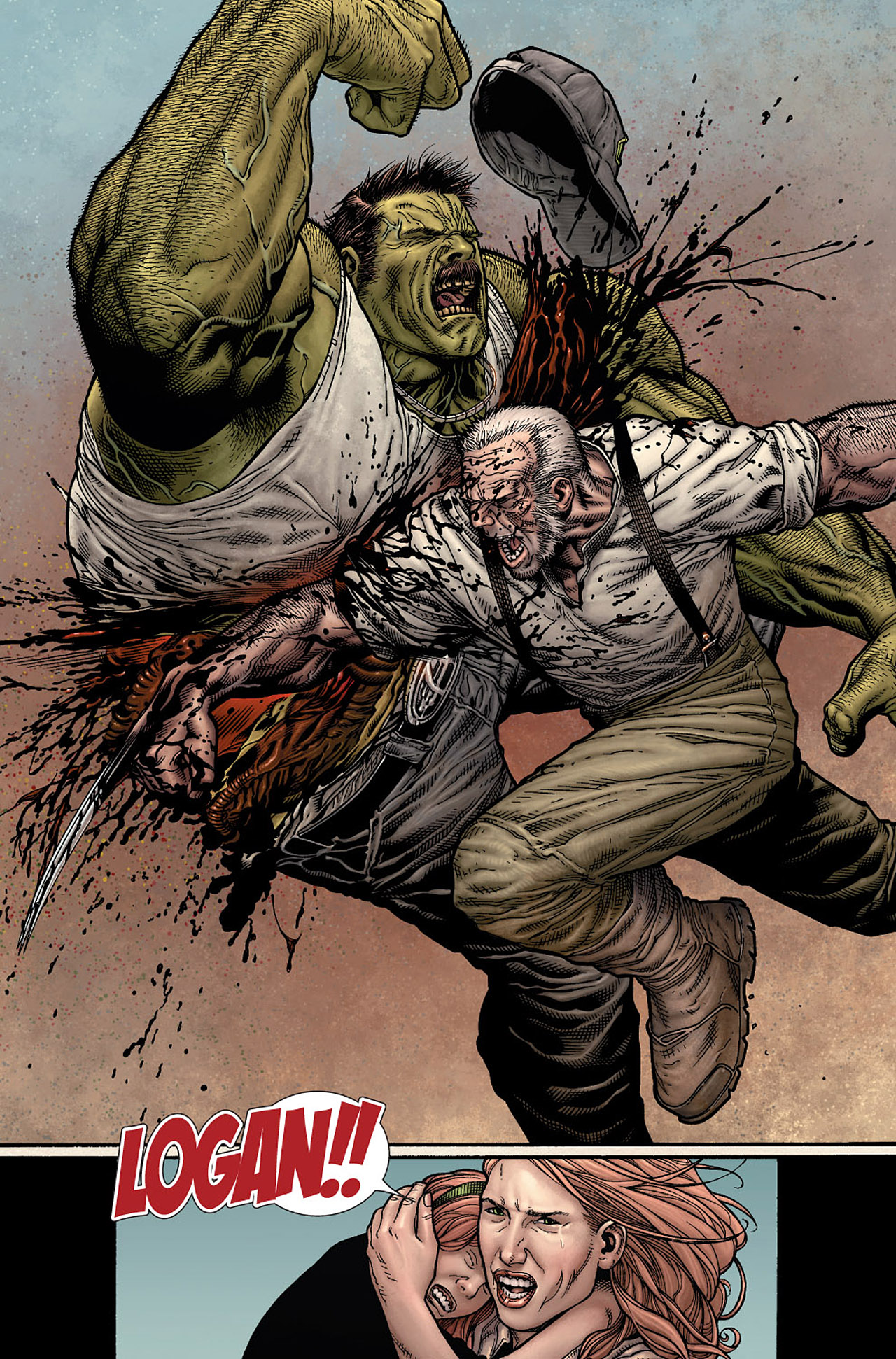 Read online Wolverine: Old Man Logan comic -  Issue # Full - 15