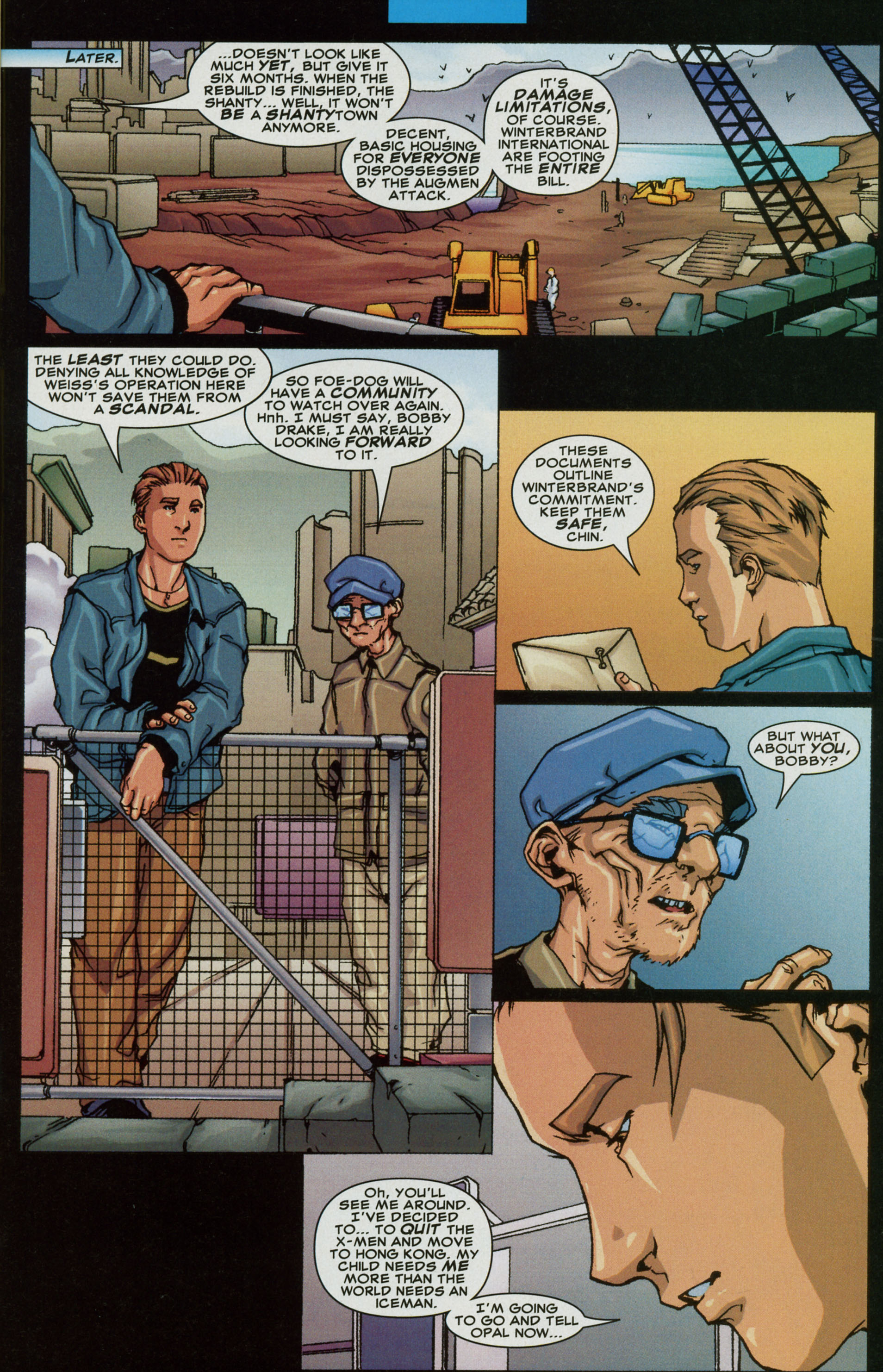 Read online Iceman (2001) comic -  Issue #4 - 20